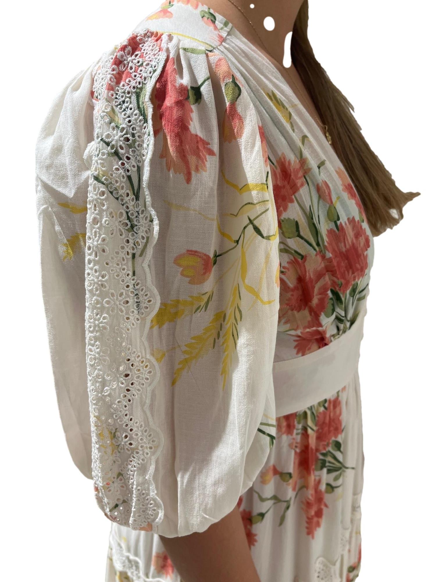 By TiMo Cotton Slub Tiered Dress Kjole Mønster - chrismoa.no