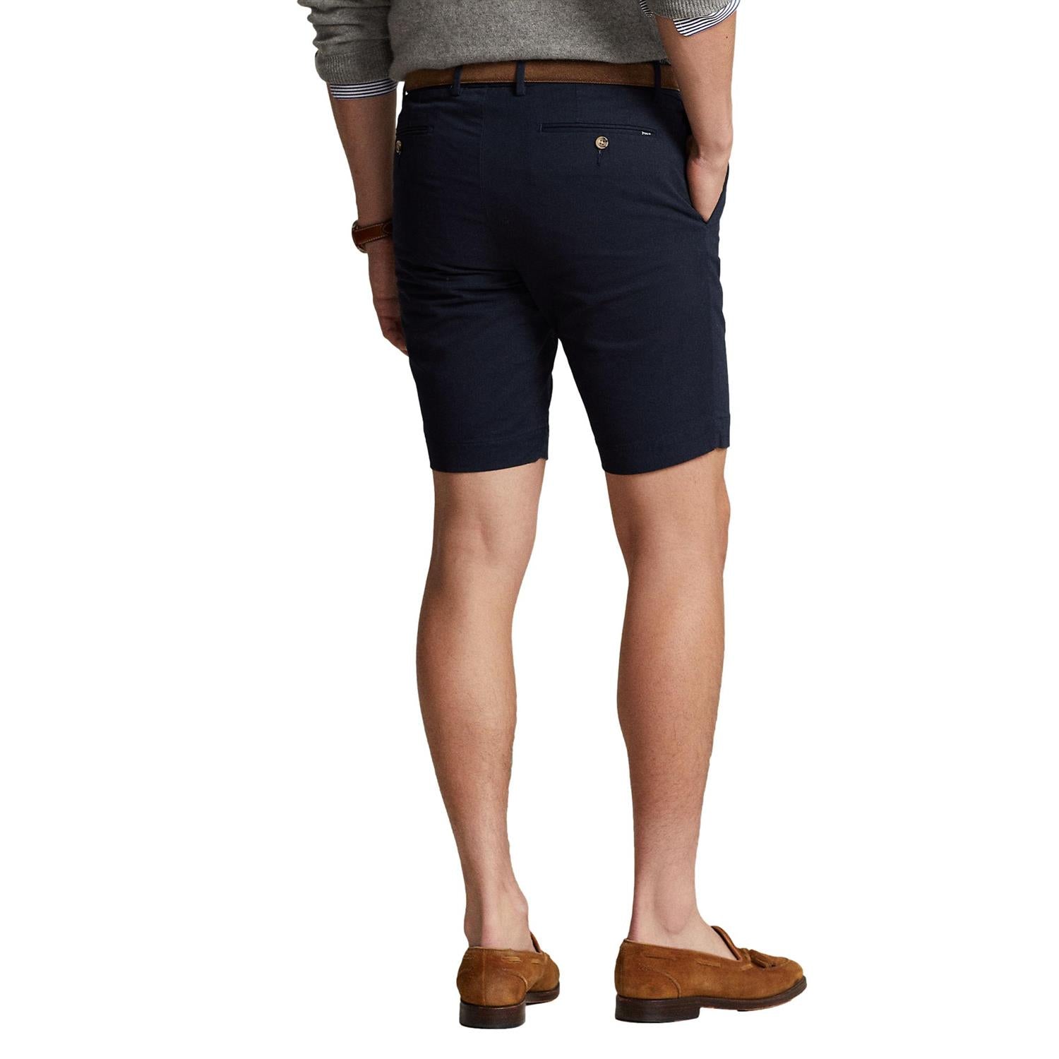 Polo Ralph Lauren 9.5-INCH STRETCH SLIM FIT CHINO SHORT Shorts Marine - chrismoa.no