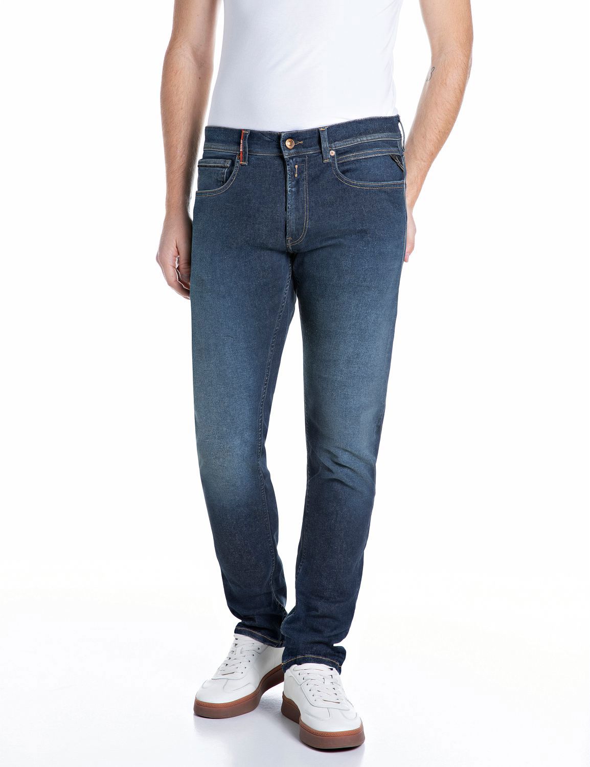 Replay Grover M0972 .00x.661 244 Bukse Dark Blue