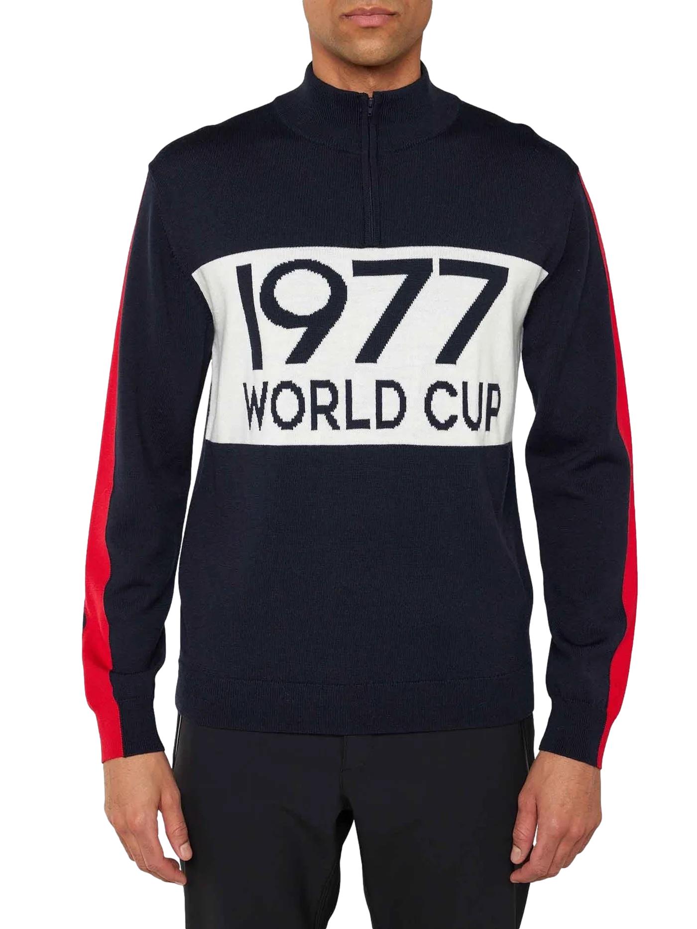 We Norwegians WorldCup Sweater Men Genser Marine