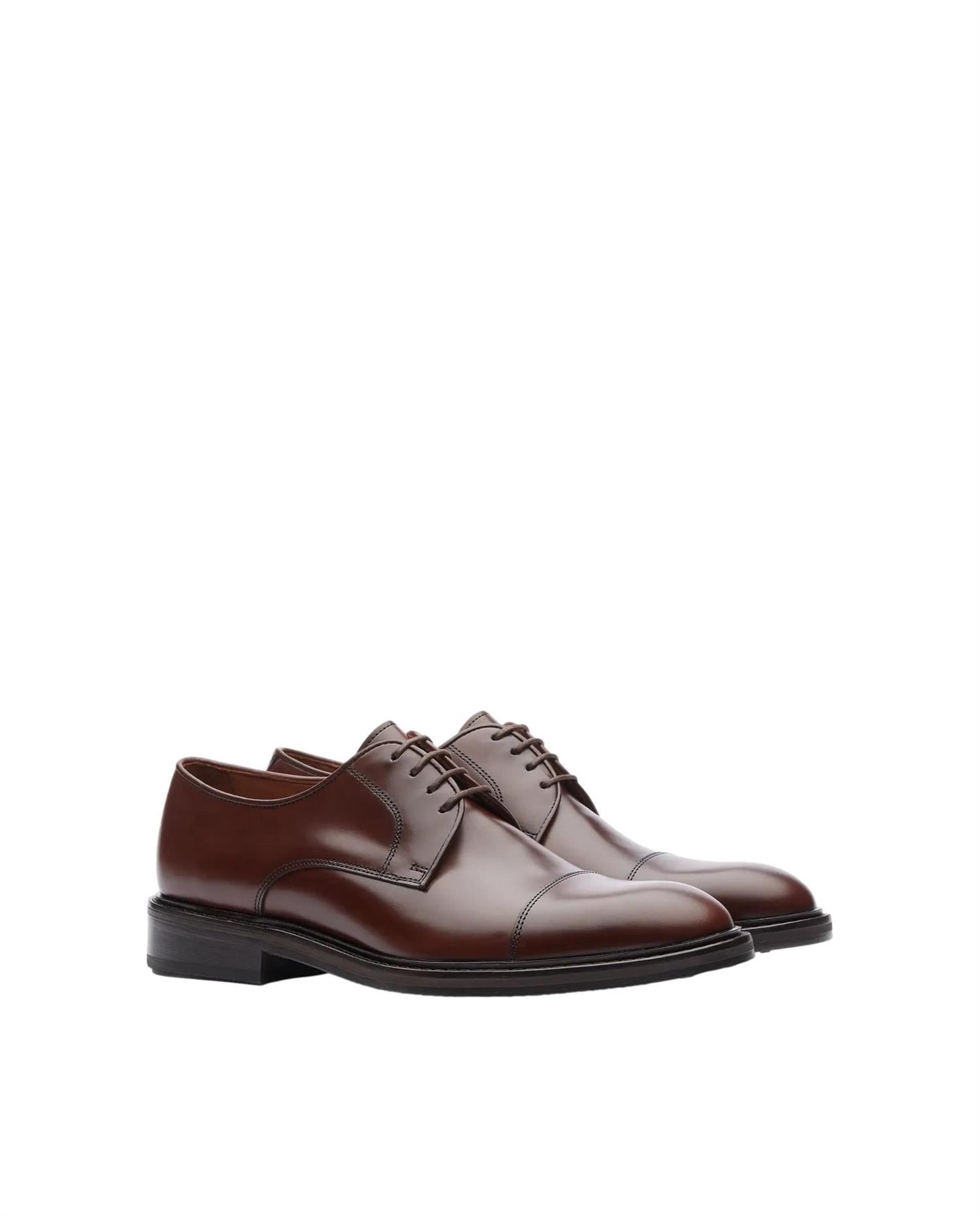 Lottusse Harrys Brown Bright Calf Derby Sko Brun - chrismoa.no
