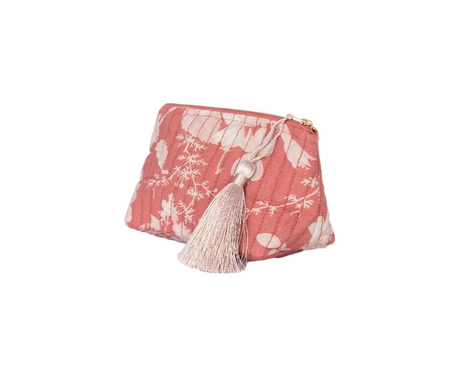 By TiMo Makeup Bag Cotton Toalettmappe Gammelrosa - chrismoa.no