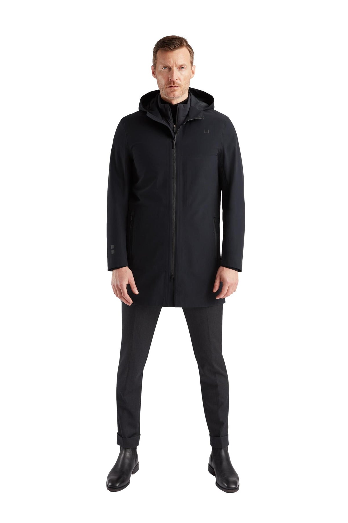 UBR EX-3 Delta Coat Jakke Sort
