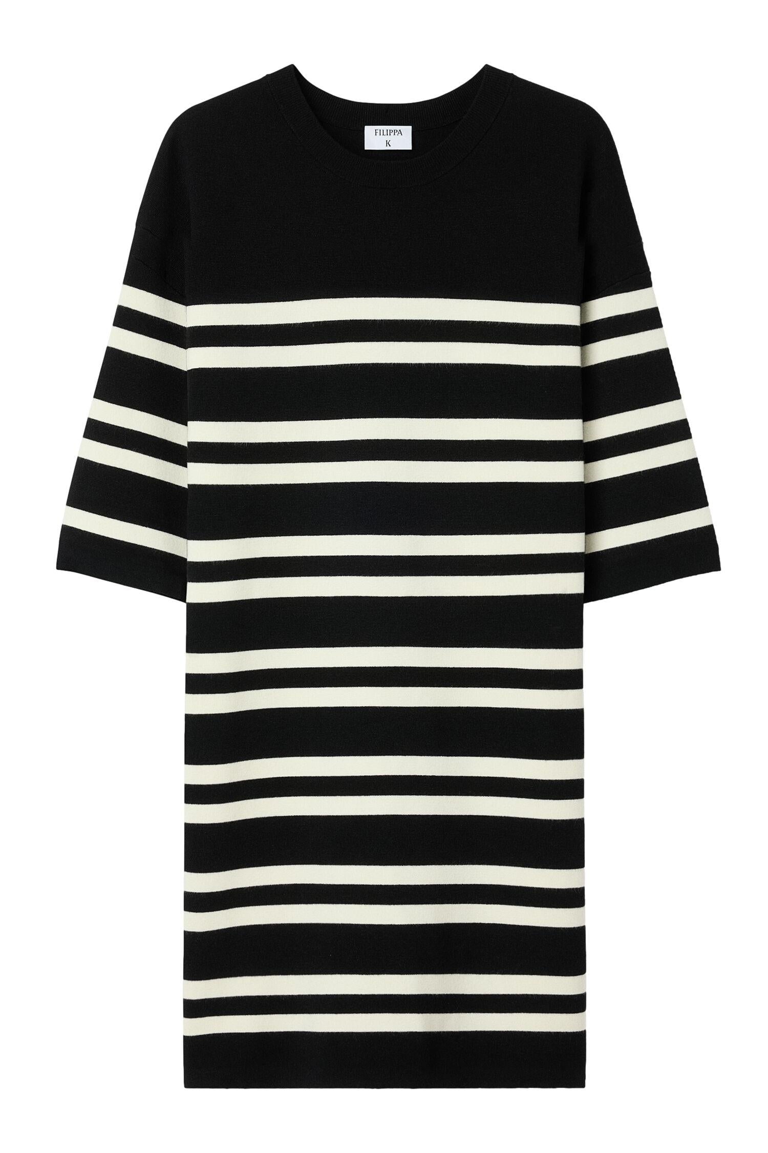 Filippa K Milano Knit Dress Kjole Sort - chrismoa.no