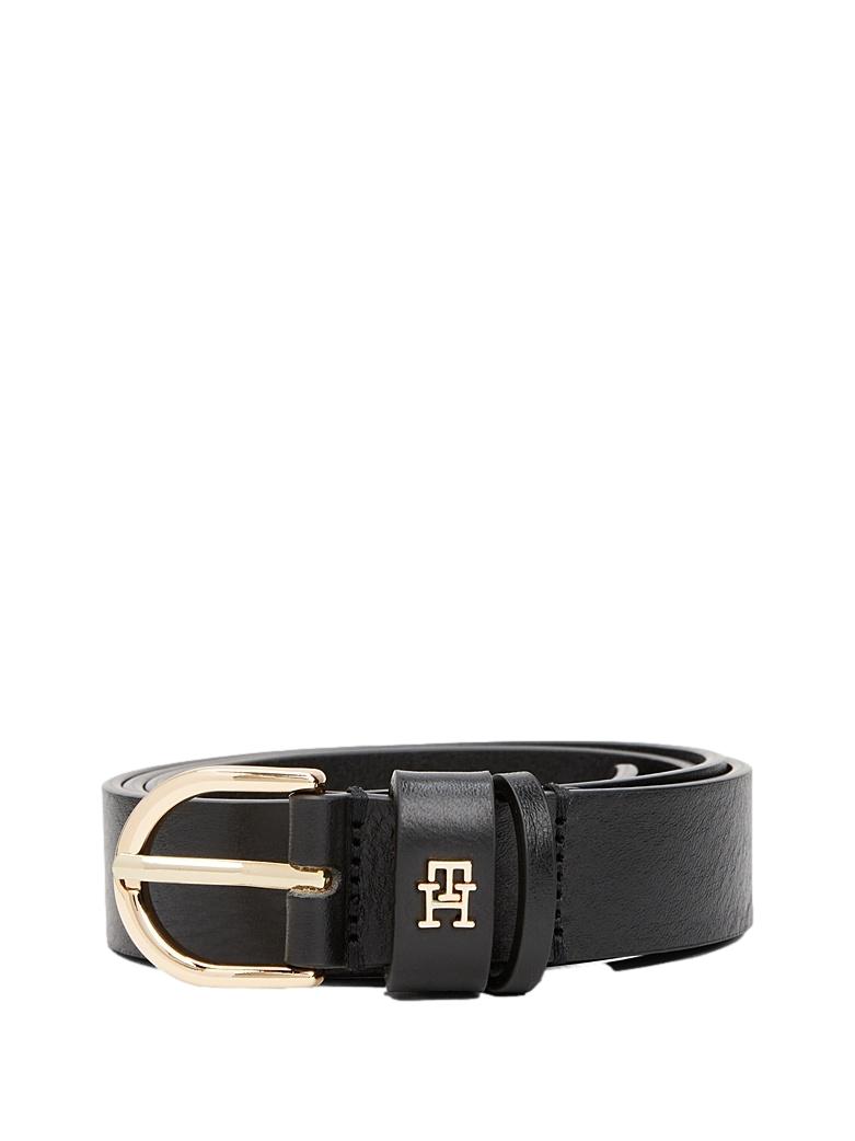 Sort Tommy Hilfiger Essential Effortless 2.5 Go tilbehør, vises med detaljer og logo på produktet.