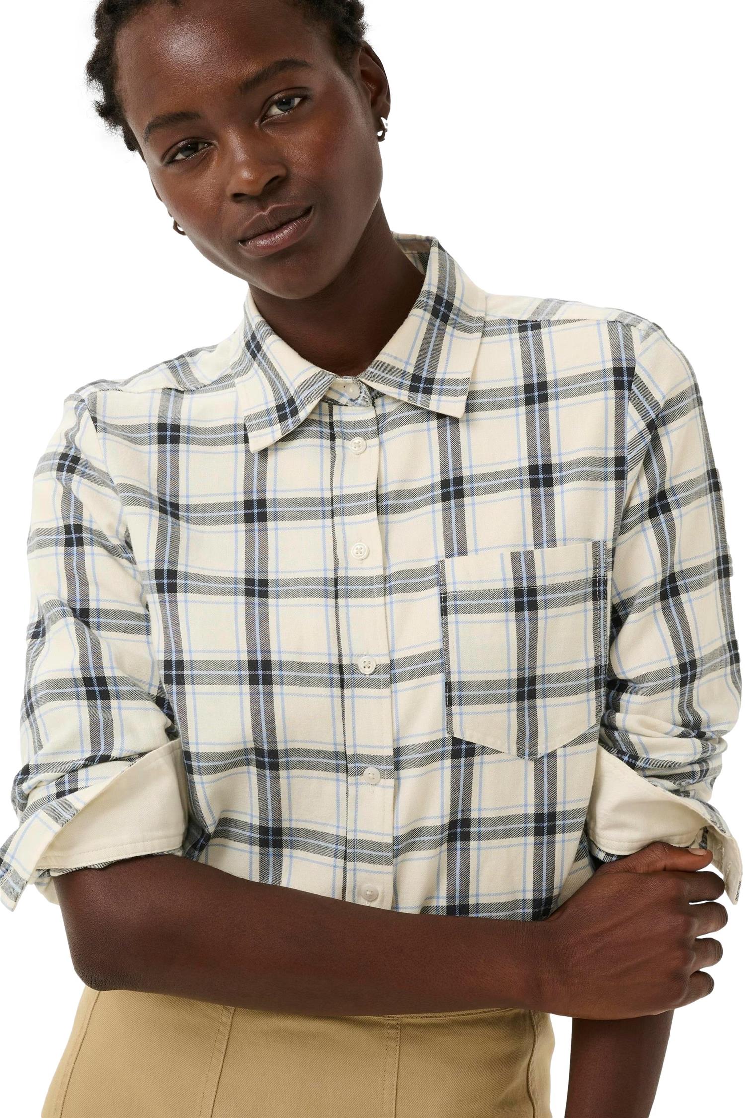 Part Two YanaPW SH Skjorte Ruter