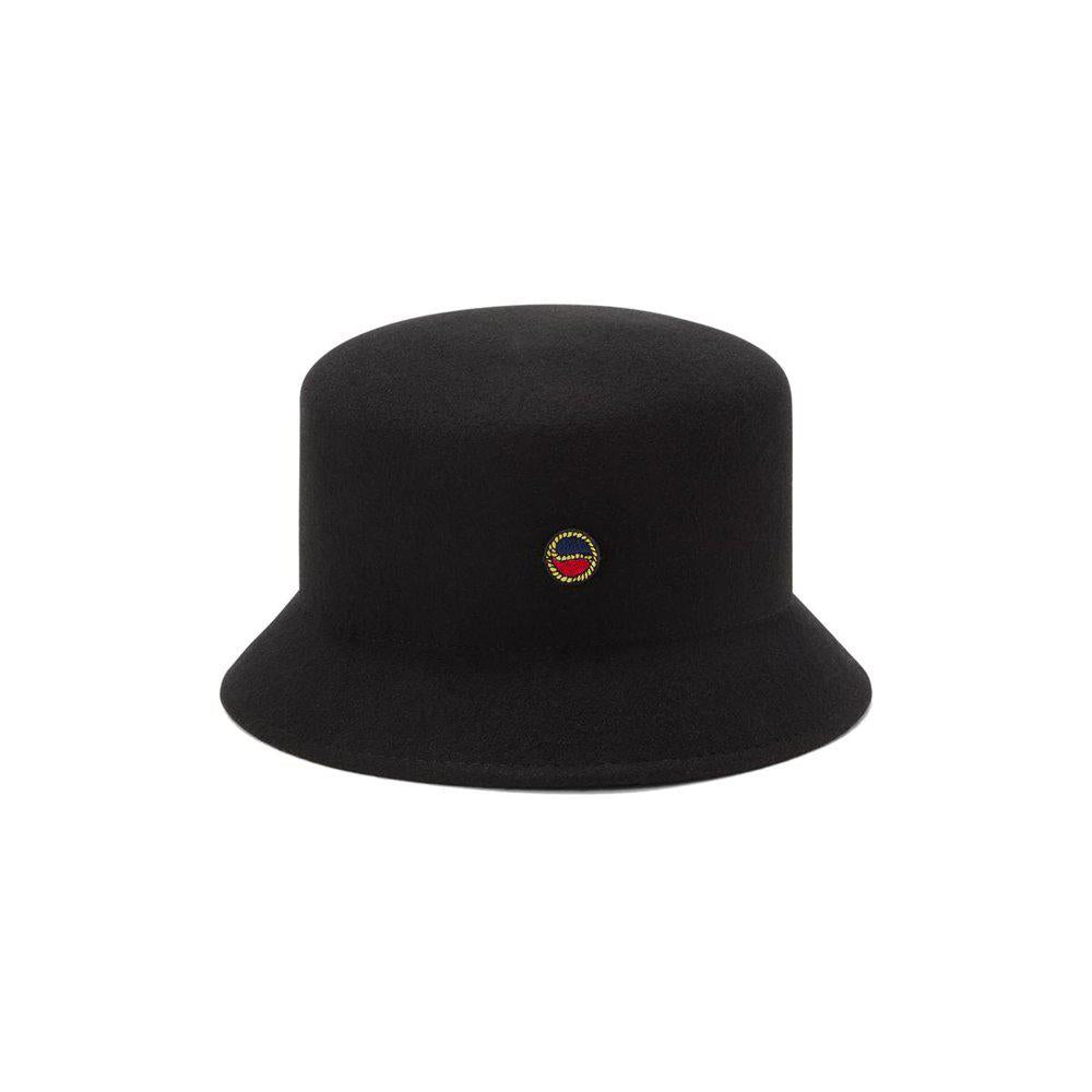 Busnel Tina Felted Bucket Hat Hatt Sort - chrismoa.no