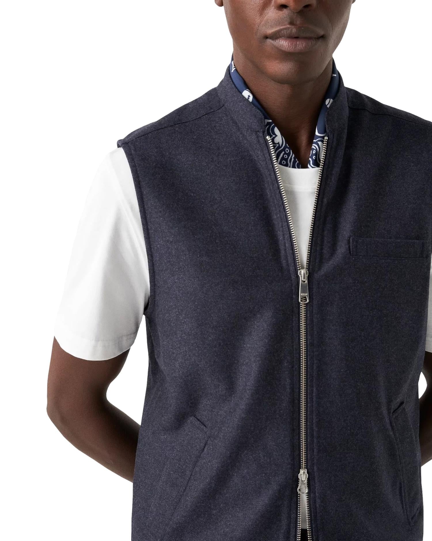 Eton Single Jersey Supima Cotton T-Shirt T-Shirt Hvit - chrismoa.no