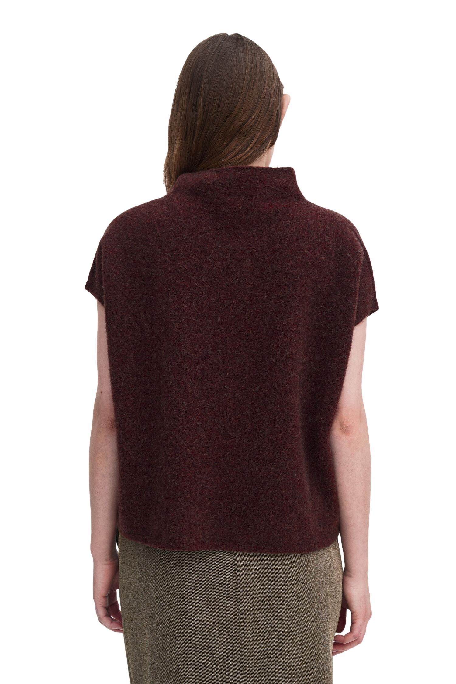 Filippa K Ximena Sweater Genser Burgunder - chrismoa.no