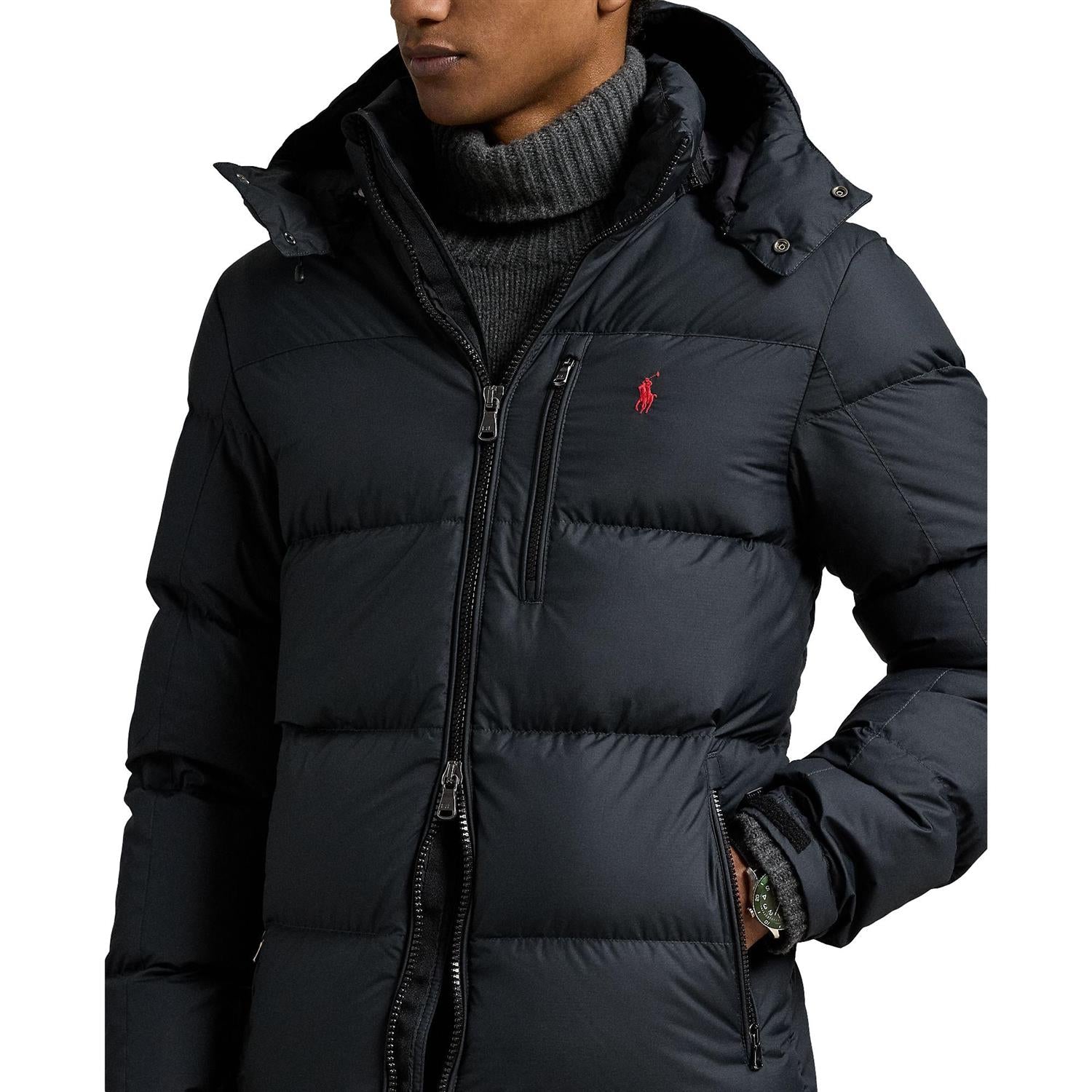 Polo Ralph Lauren The Gorham Down Jacket Jakke Sort - chrismoa.no