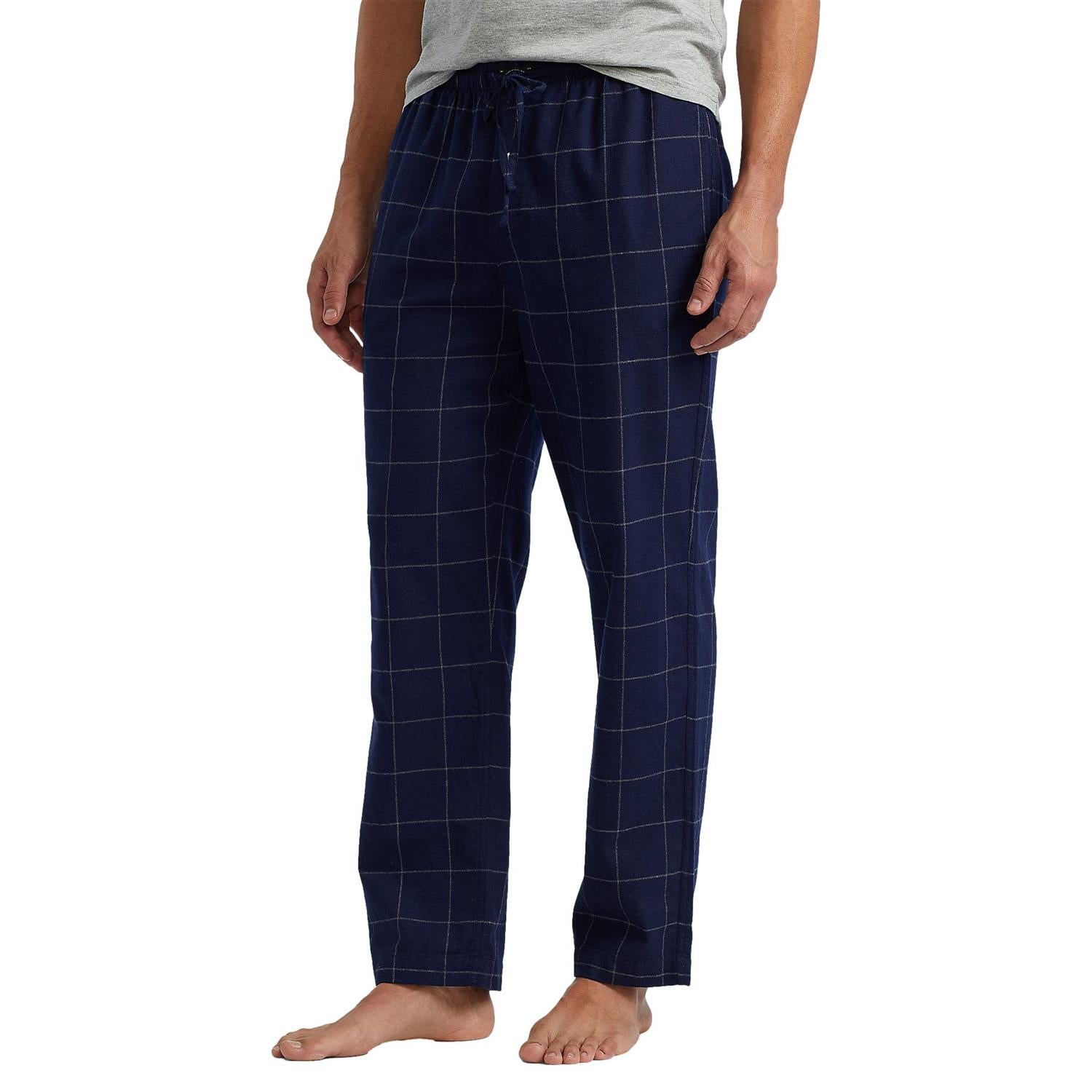 Polo Ralph Lauren Cotton flannel pajama pant Pysj Mørkeblå