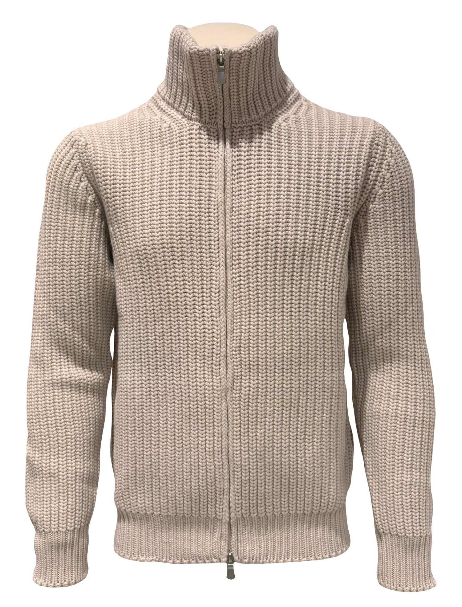 Gran Sasso Giubbino Jacket Genser Lys-Beige - chrismoa.no