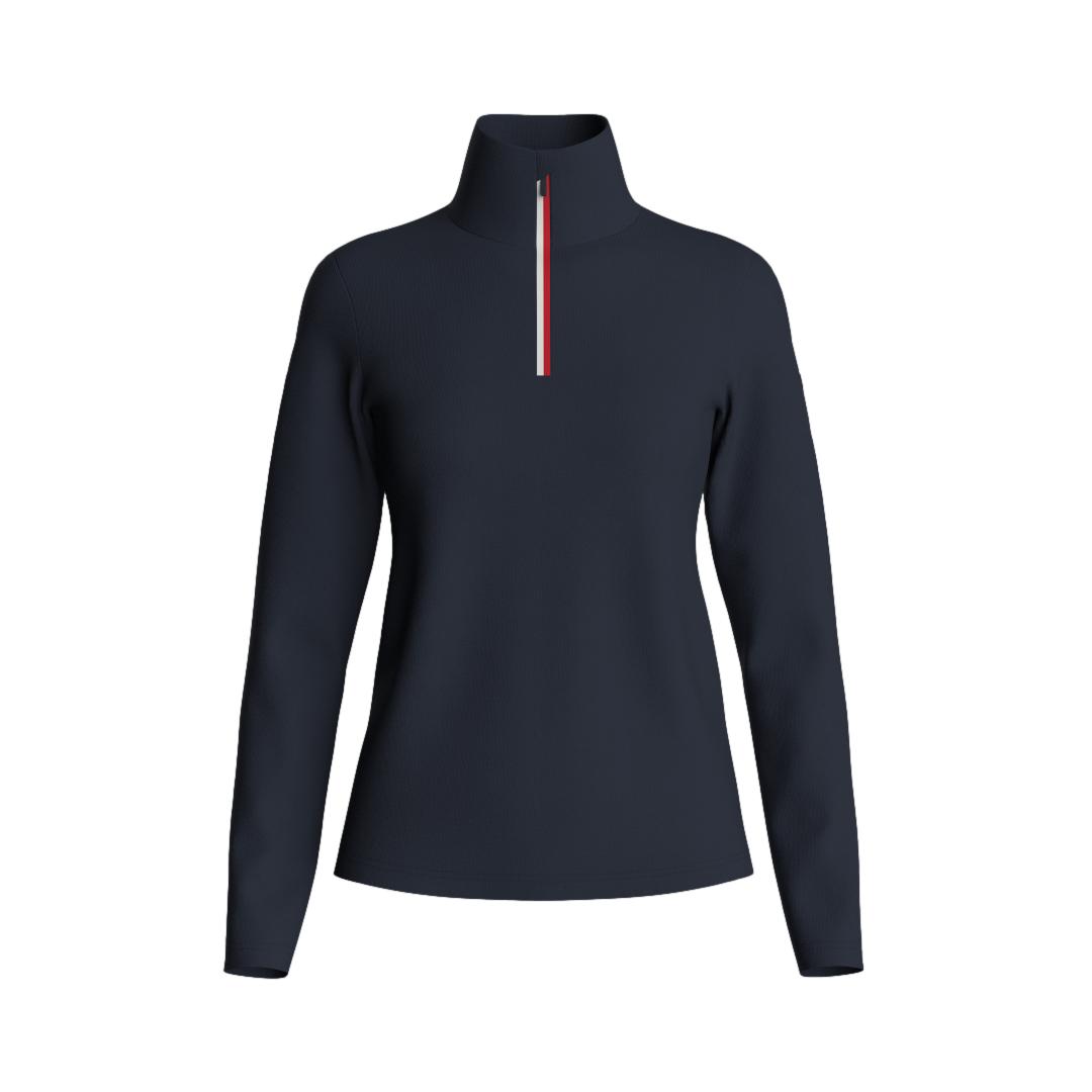 We Norwegians Bibi ZipUp Solid Genser Marine - chrismoa.no