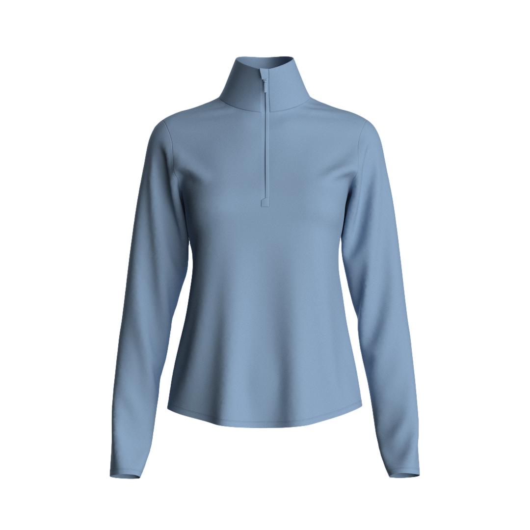 We Norwegians Honor zipped longsleeve Genser Lyseblå - chrismoa.no