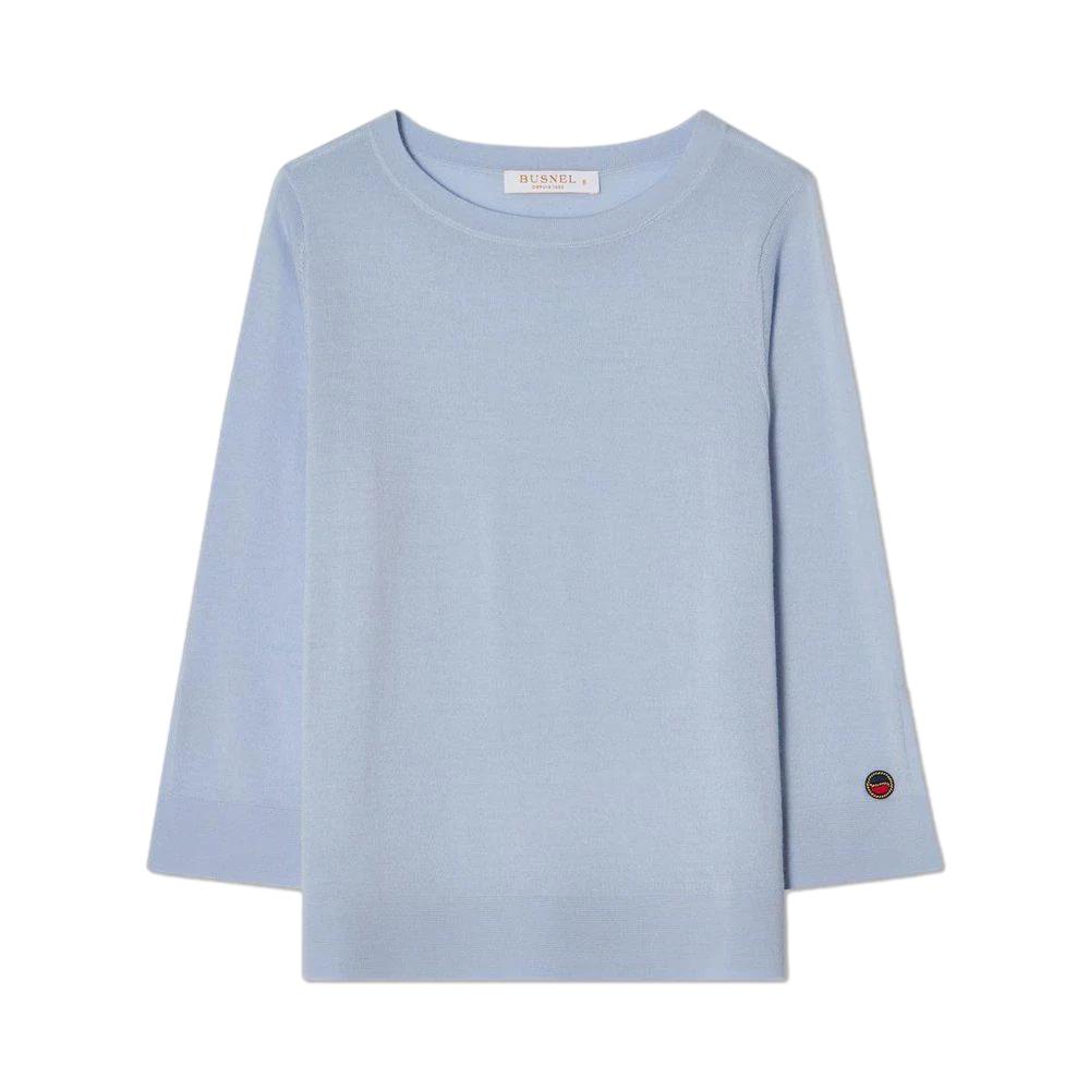 Busnel Ocean Top Genser Lyseblå - chrismoa.no