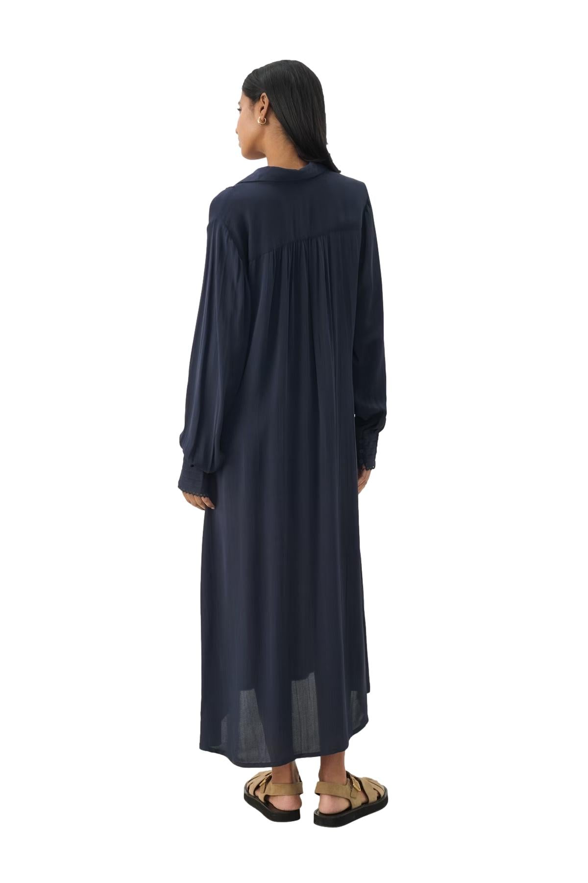 Part Two NannaliPW DRESS Kjole Marine - chrismoa.no