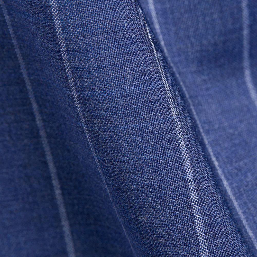 Frislid Jakob-Hl-Hanko-3 dressjakke i midnattblå med stripemønster, langermet og passform.