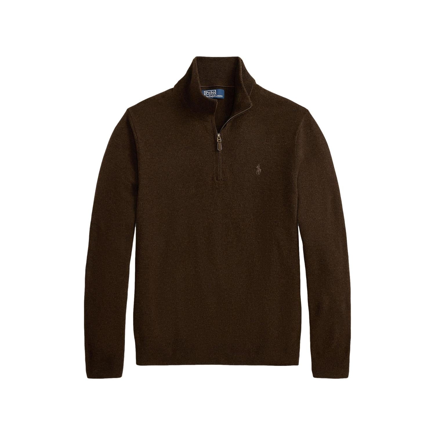 Polo Ralph Lauren LS HZ PP-long sleeve pullover Genser Brun