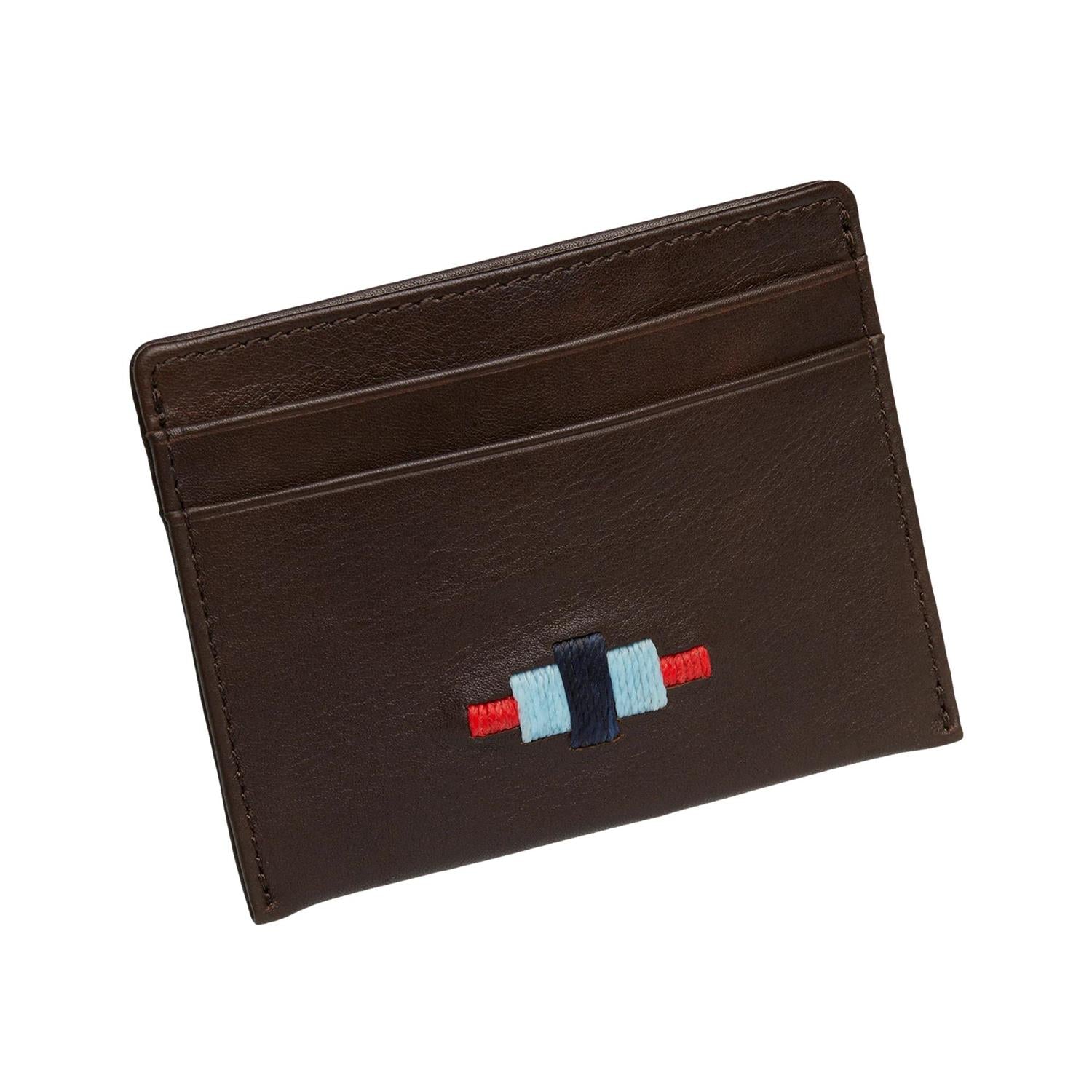 Pampeano Rombo Card Slip Lommebok Brun