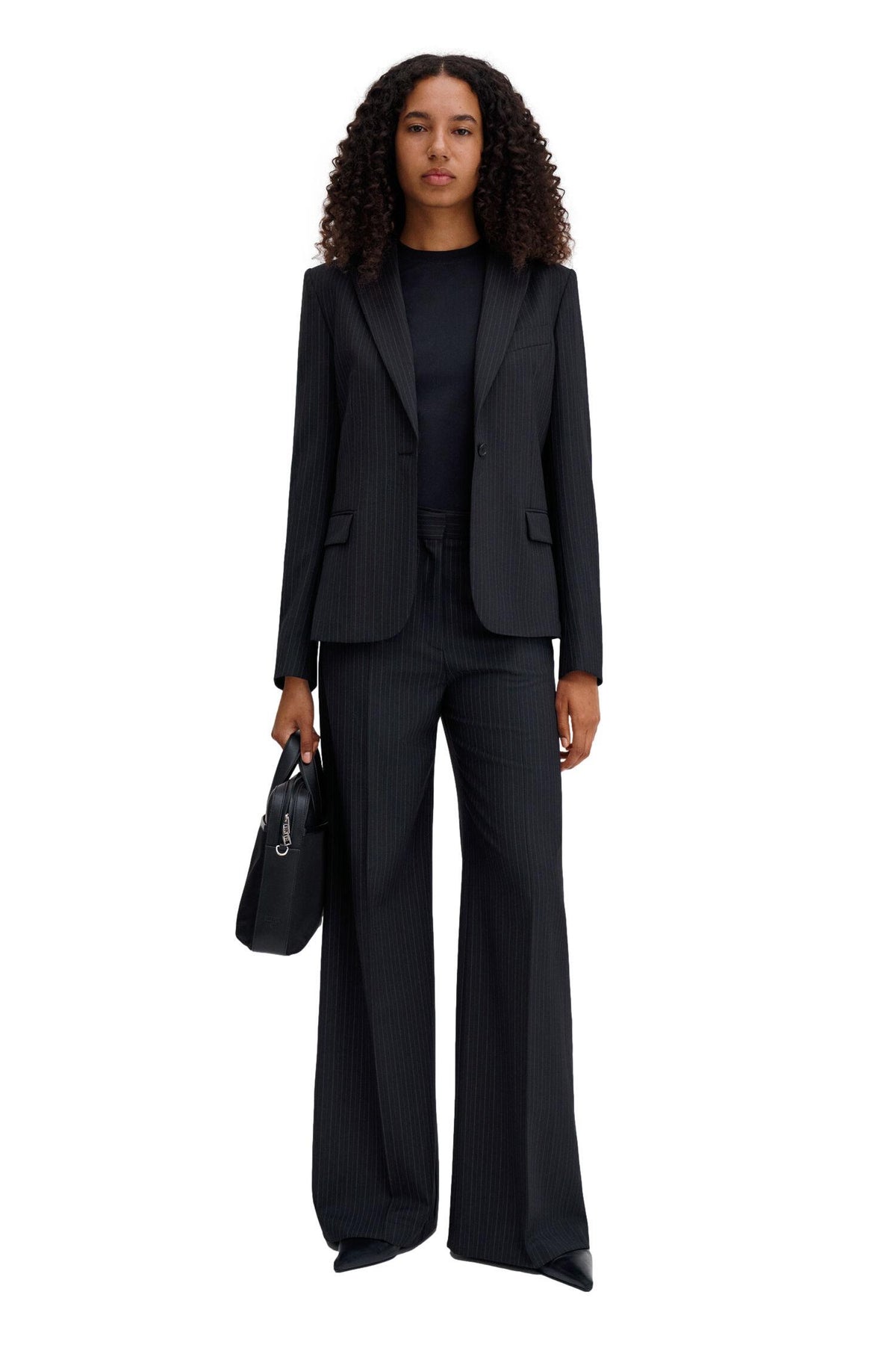 Filippa K Sasha Pinstripe Blazer Dressjakke Sort
