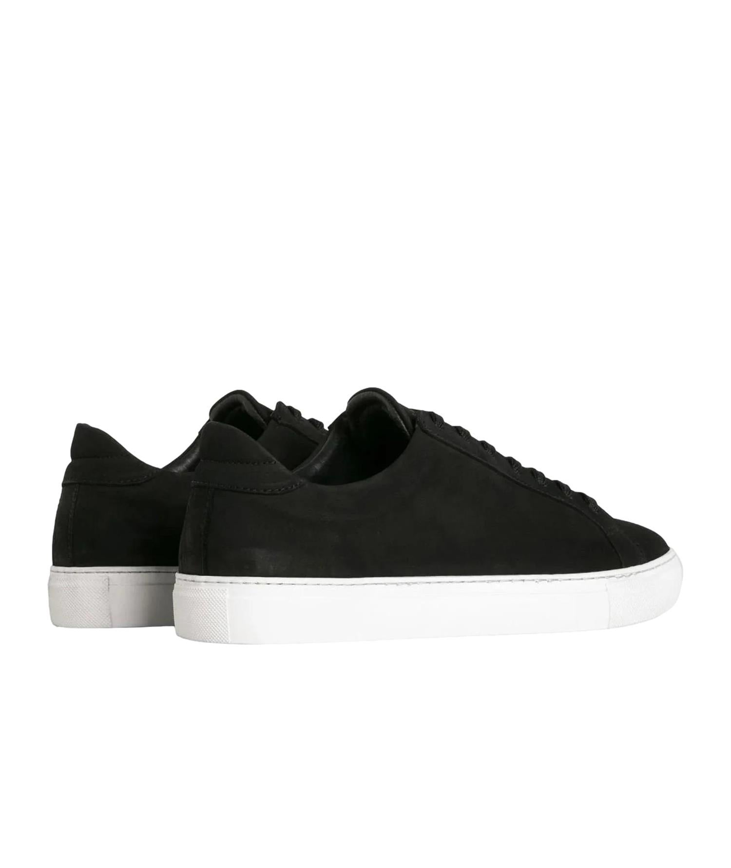 Garment Project Type - Black Nubuck Sko Sort - chrismoa.no
