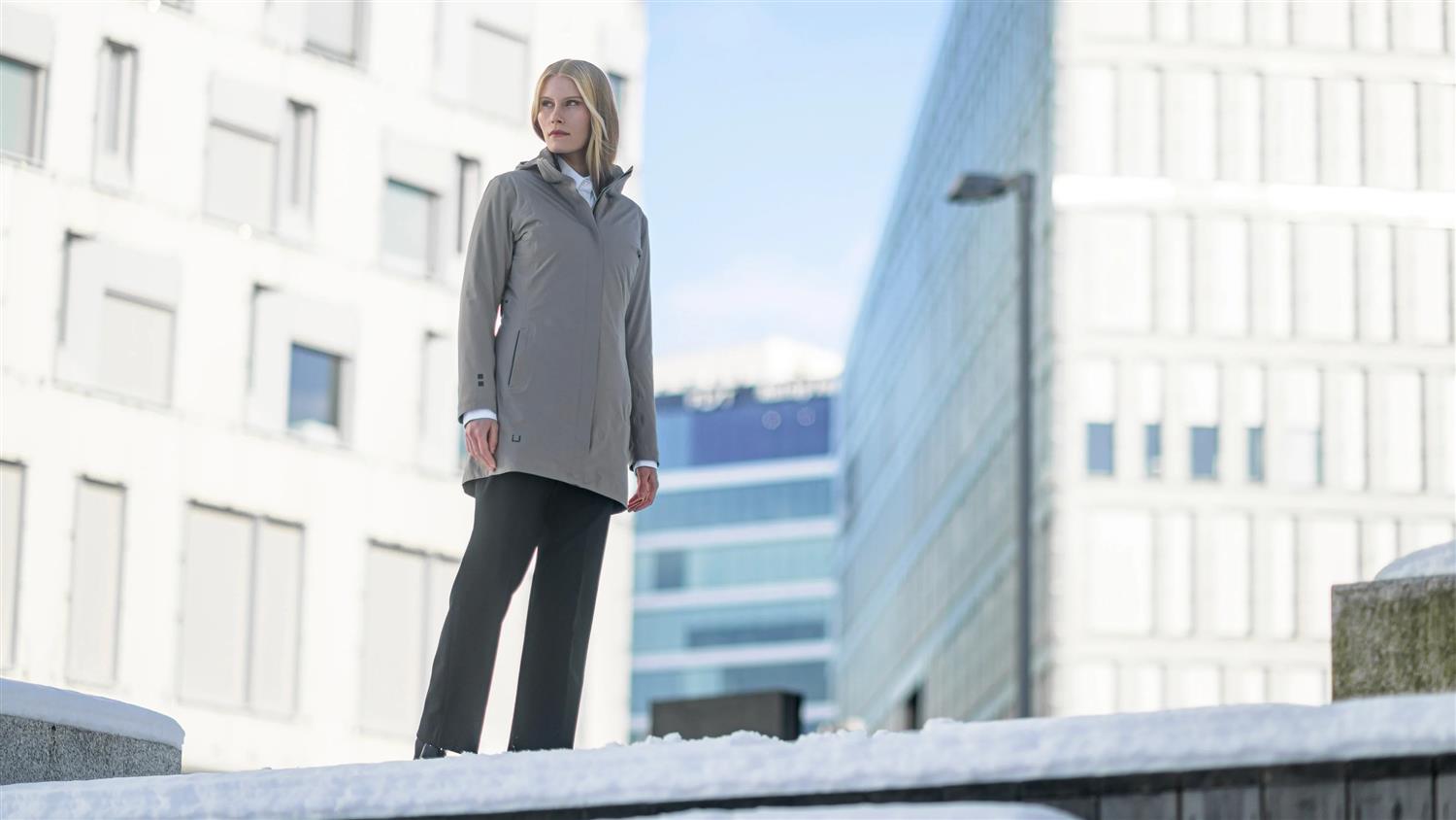 UBR Nova Coat Jakke Sand - chrismoa.no