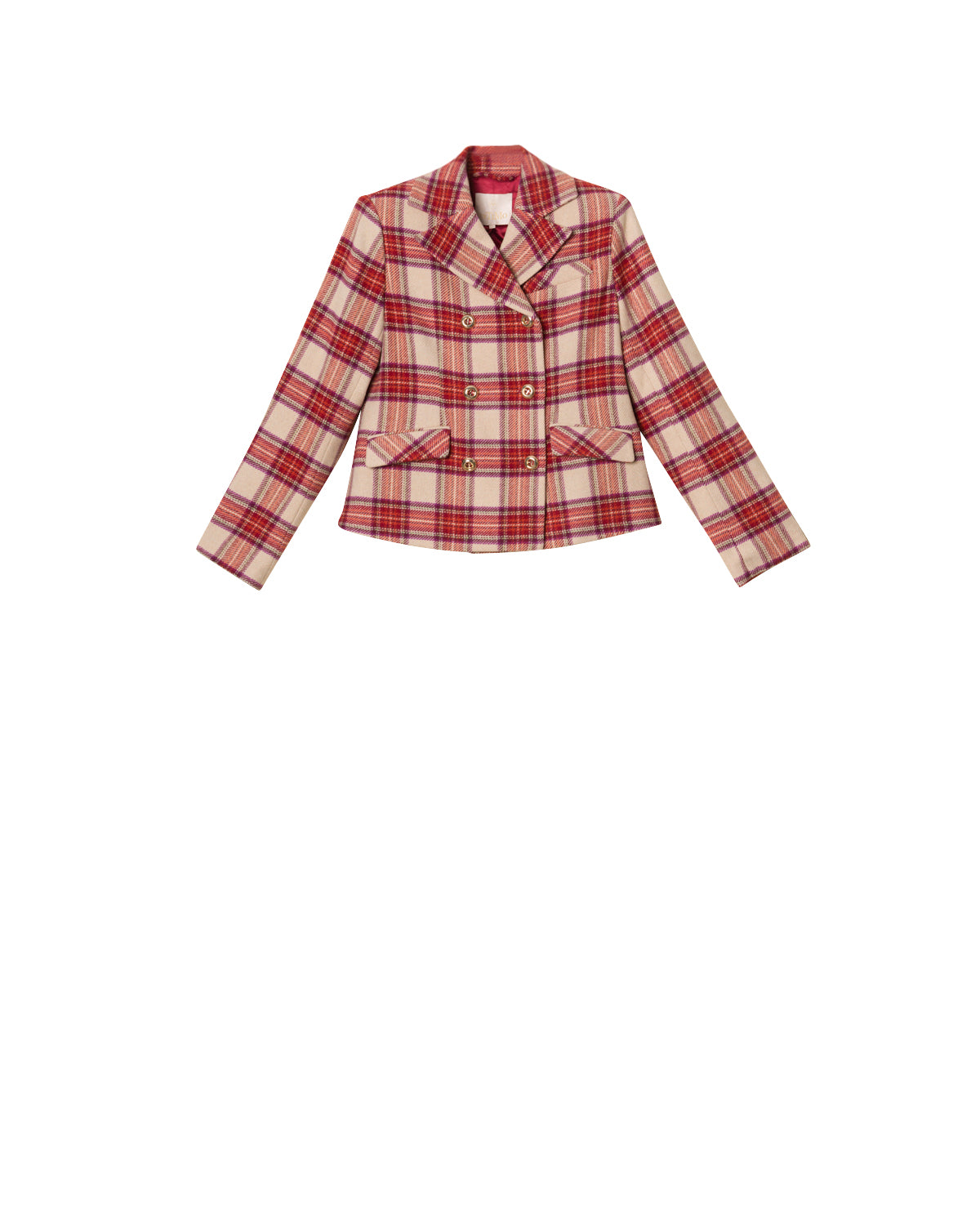 By TiMo Tailored Blazer Jakke Rød - chrismoa.no