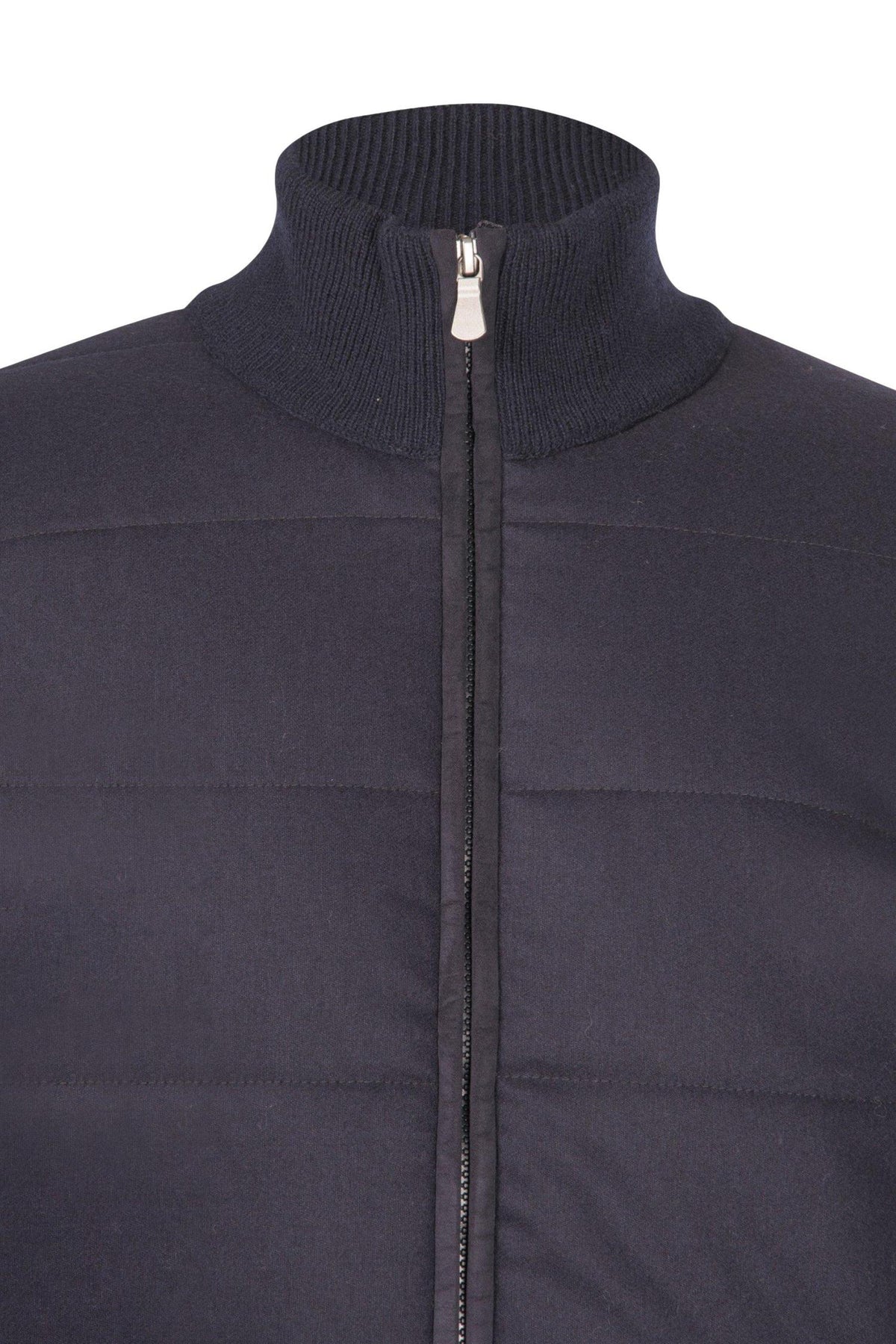 Gran Sasso Jacket zip c/flanella Jakke Blå