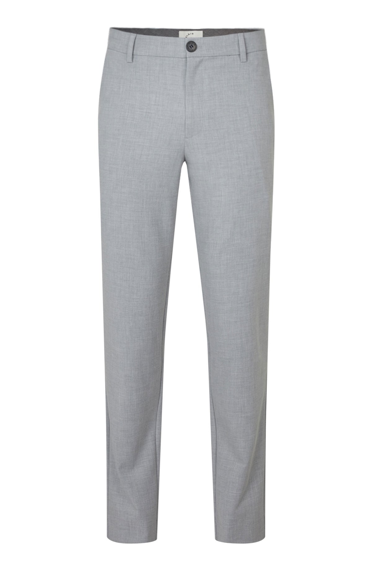 Plain Units Alvinpl 826 Dressbukse Steel Grey Melange