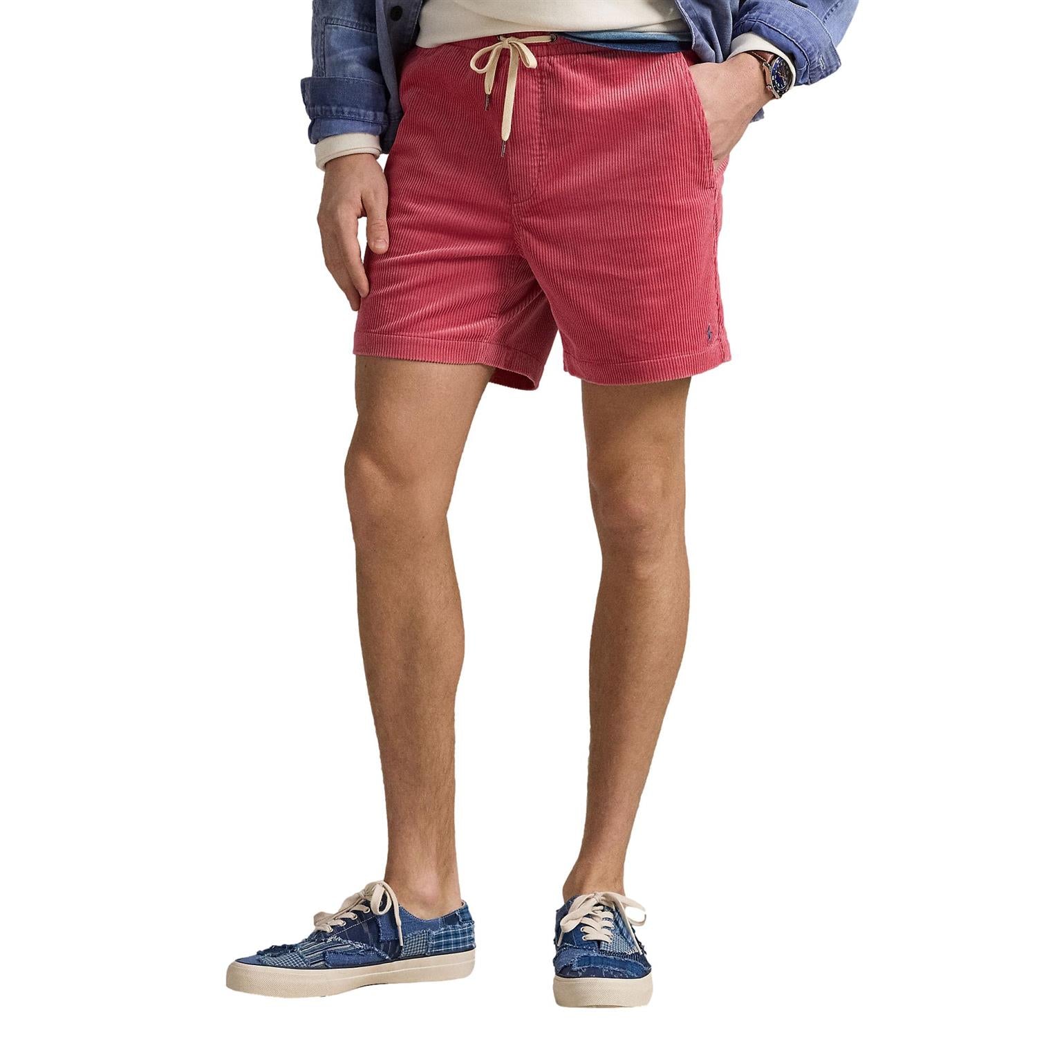 Polo Ralph Lauren 6-INCH POLO PREPSTER CORDUROY SHORT Shorts Rosa - chrismoa.no