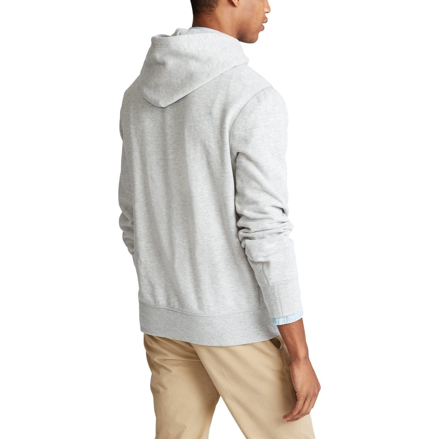 Polo Ralph Lauren Fleece Hoodie Genser Lys Grå Melert - chrismoa.no