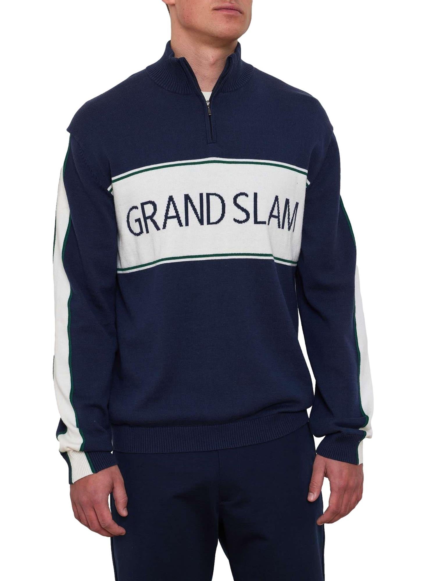 We Norwegians Grand Slam Sweater Men Genser Marine - chrismoa.no