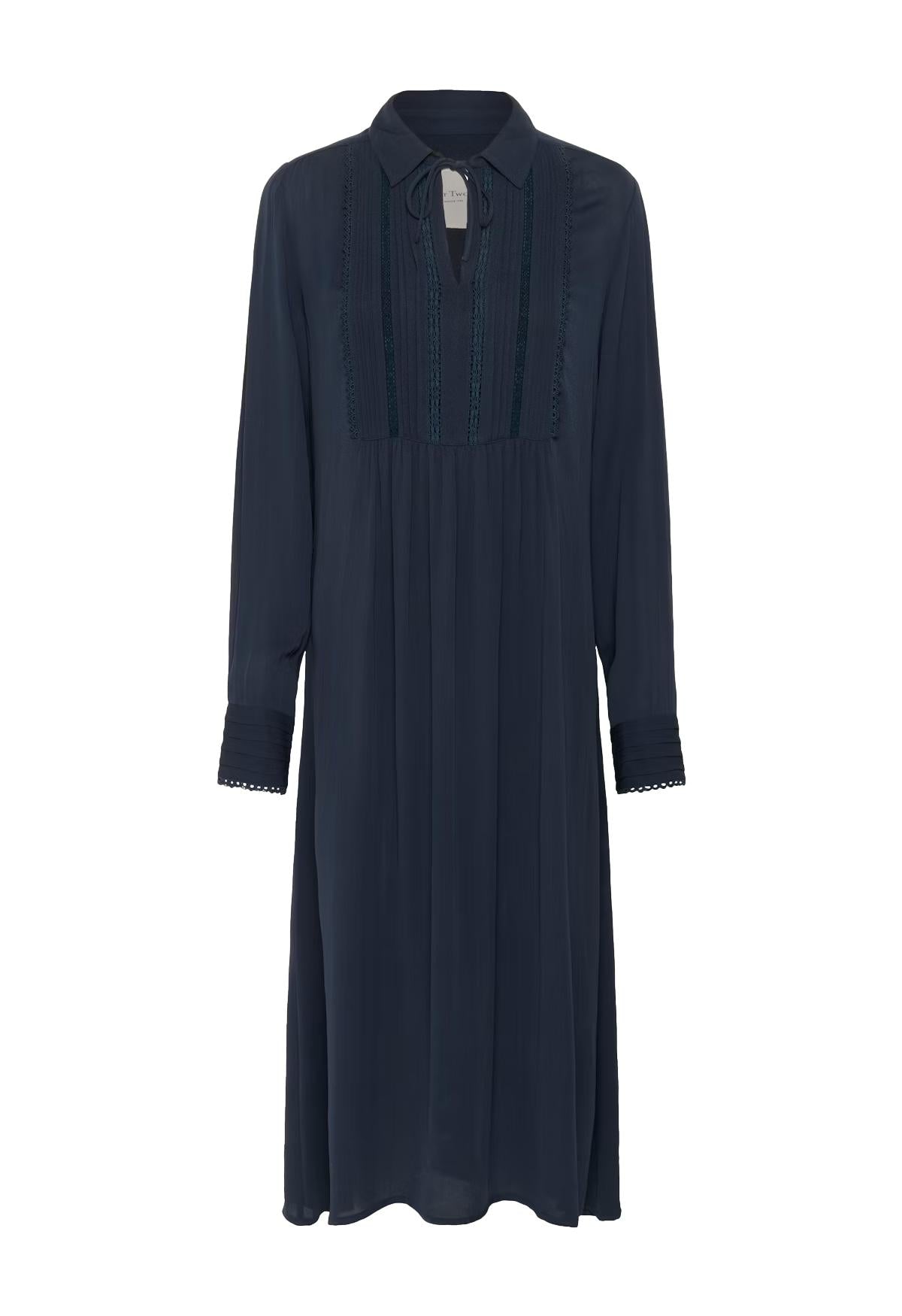 Part Two NannaliPW DRESS Kjole Marine - chrismoa.no