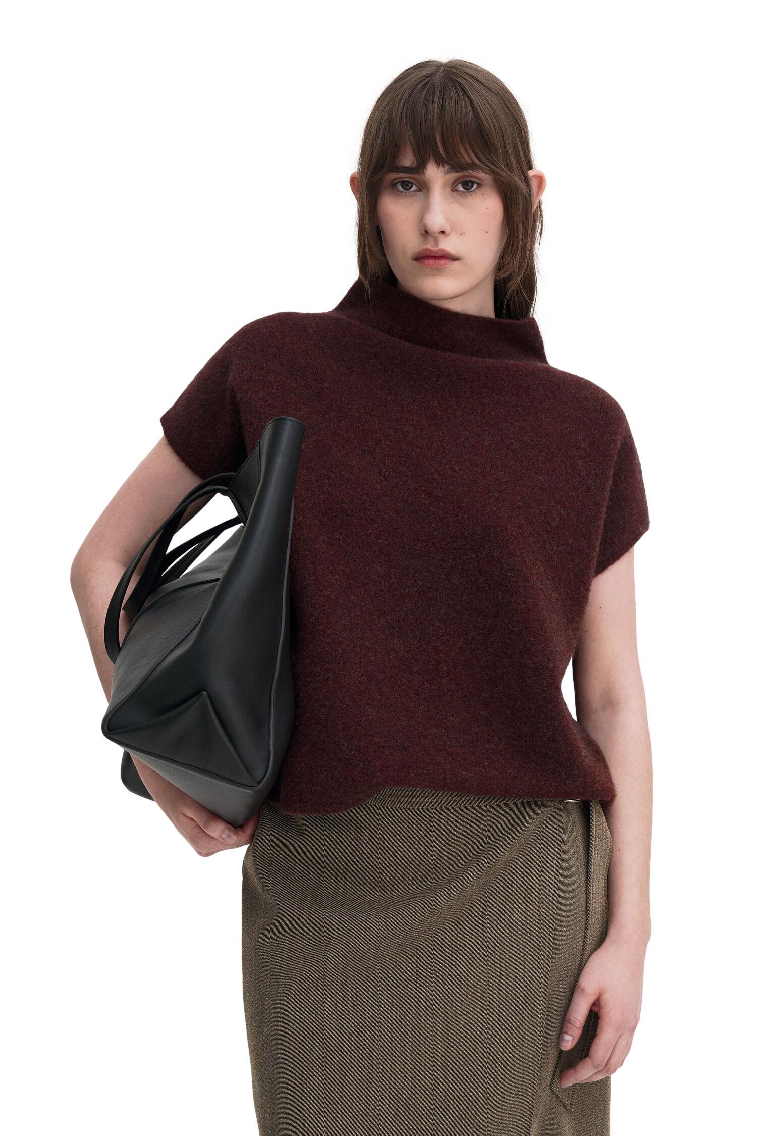Filippa K Ximena Sweater Genser Burgunder - chrismoa.no