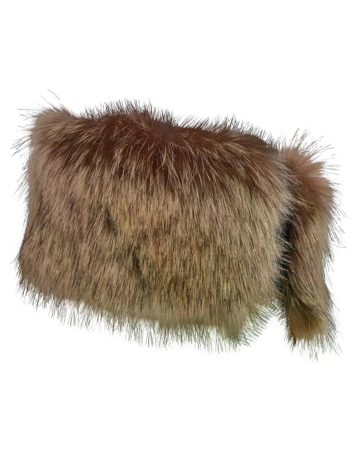 Haust Fauk faur head band Lue Natur