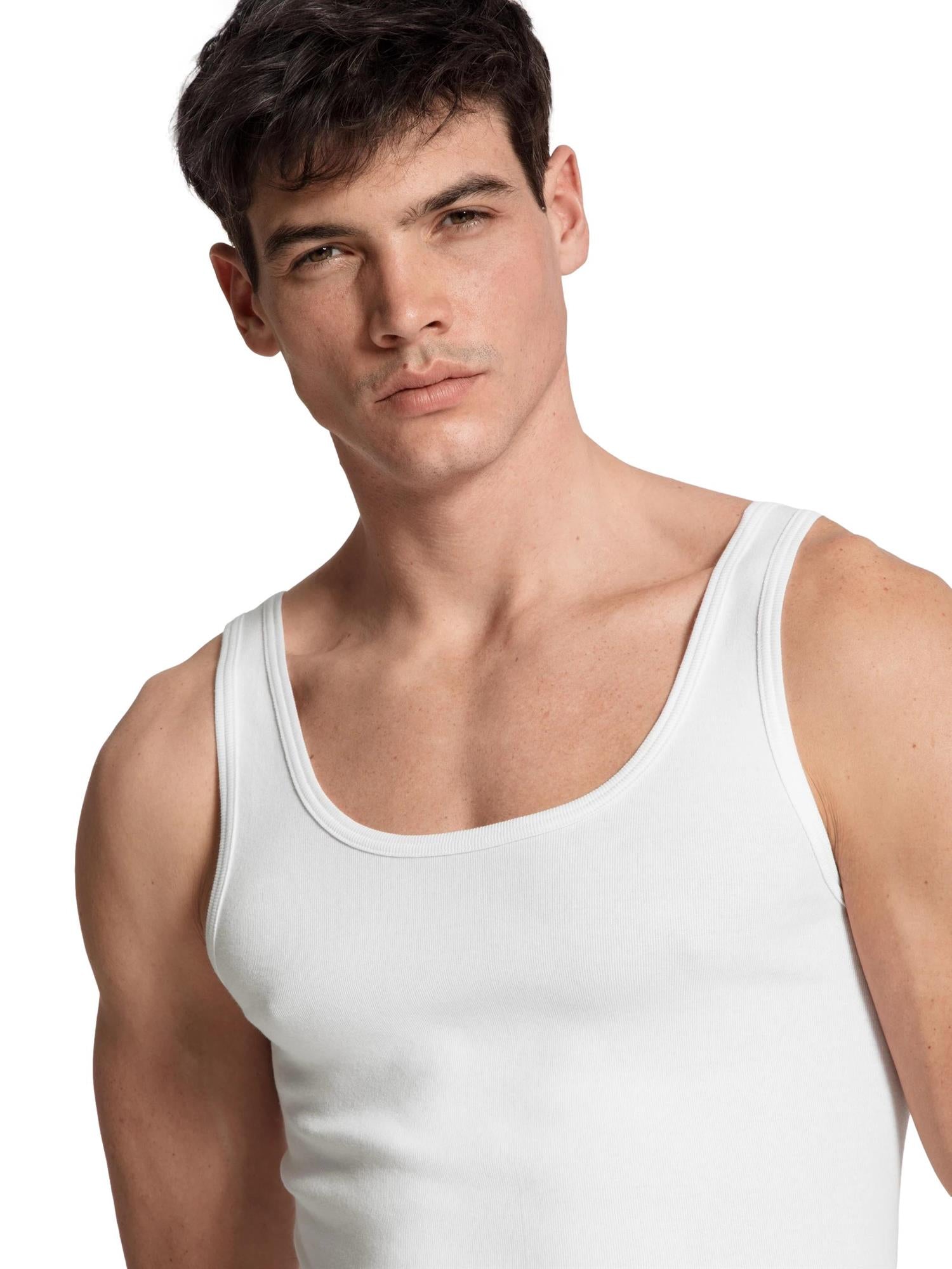 Calida Cotton 1:1 Athletic shirt Undertøy Hvit - chrismoa.no