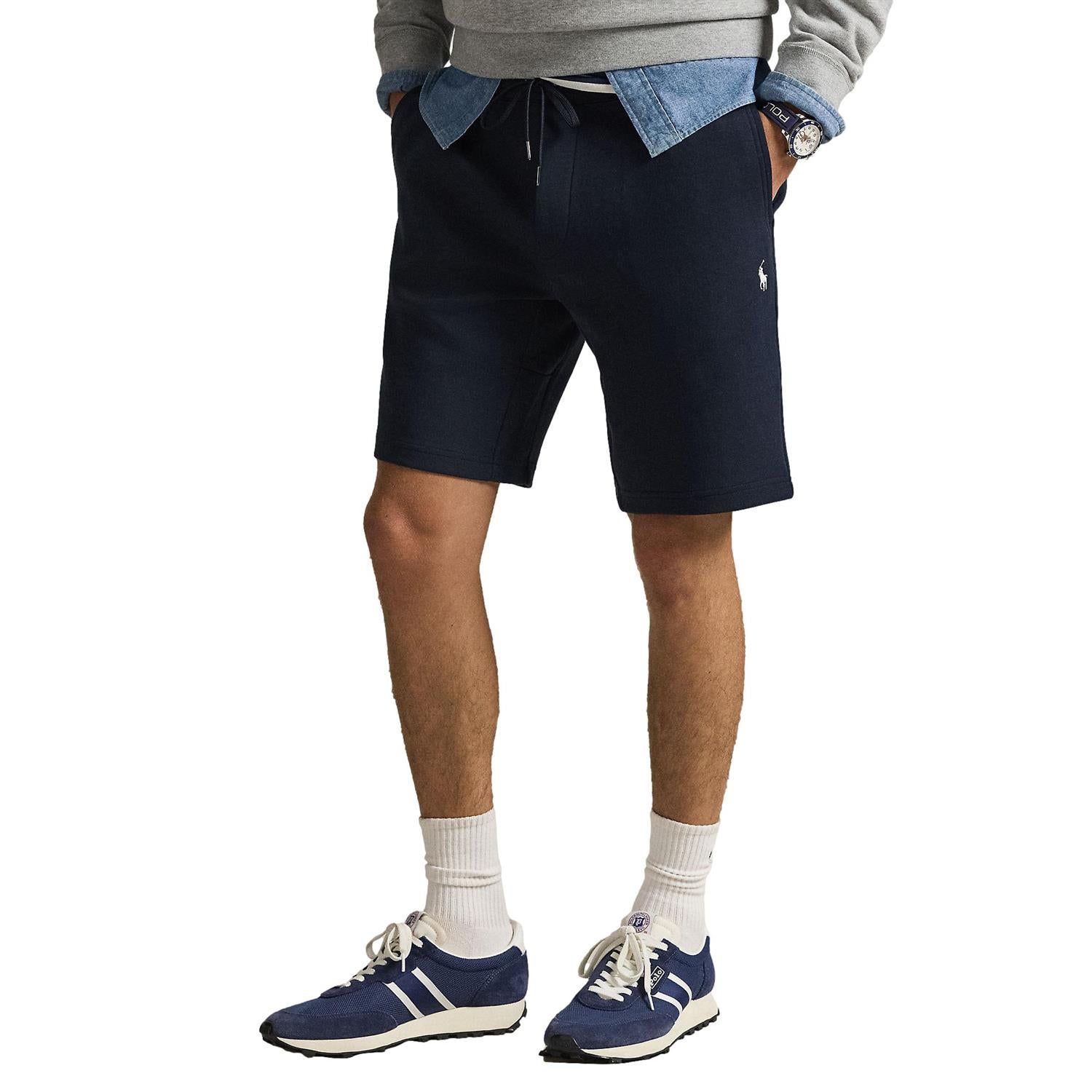 Polo Ralph Lauren 9-Inch Double-Knit Short Shorts Marine - chrismoa.no