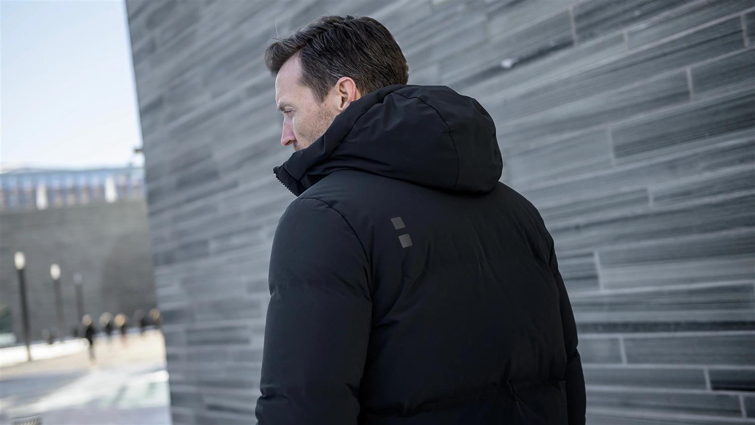 UBR Typhoon jacket Jakke Sort