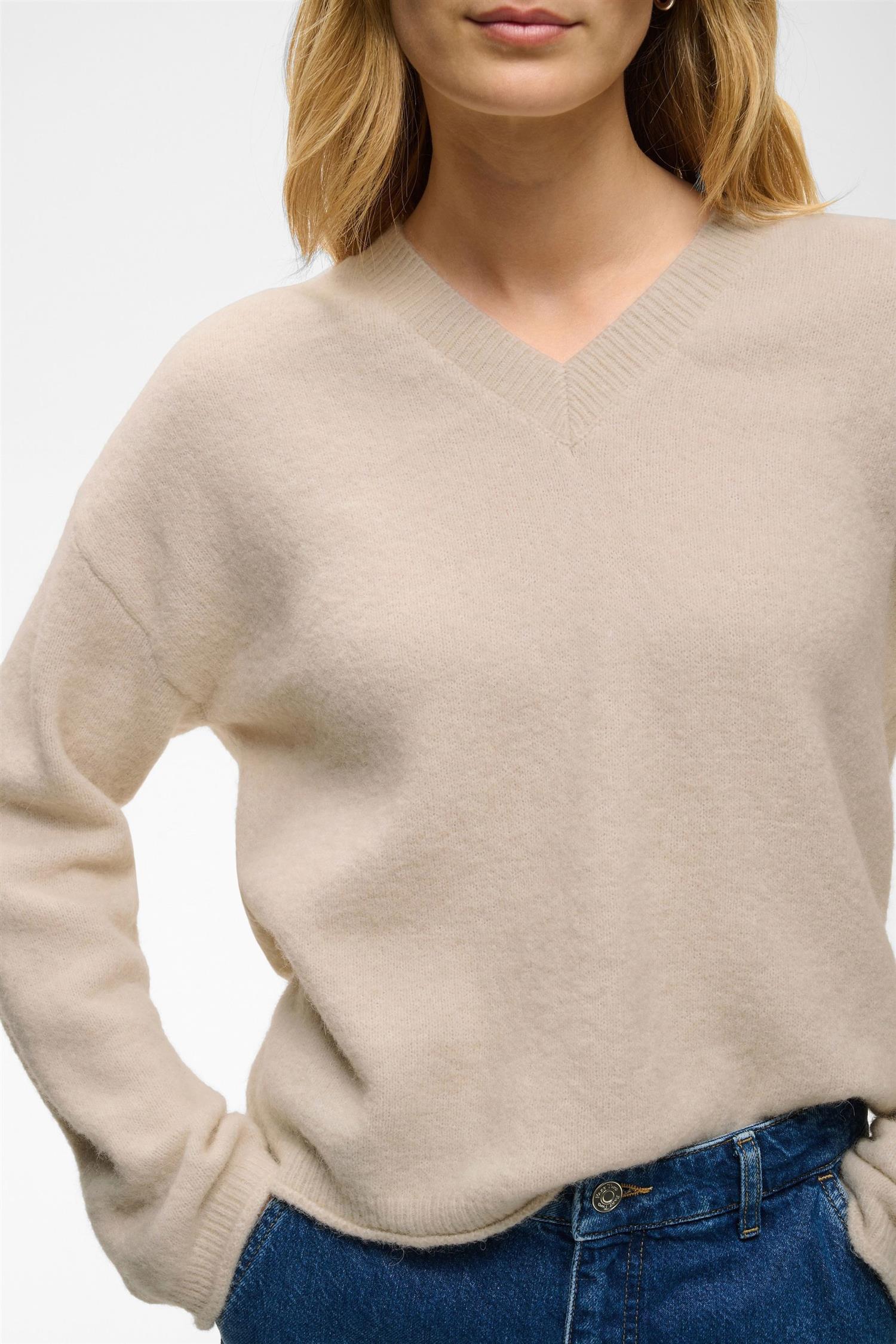 Part Two Chanillapw Pullover Genser French Oak