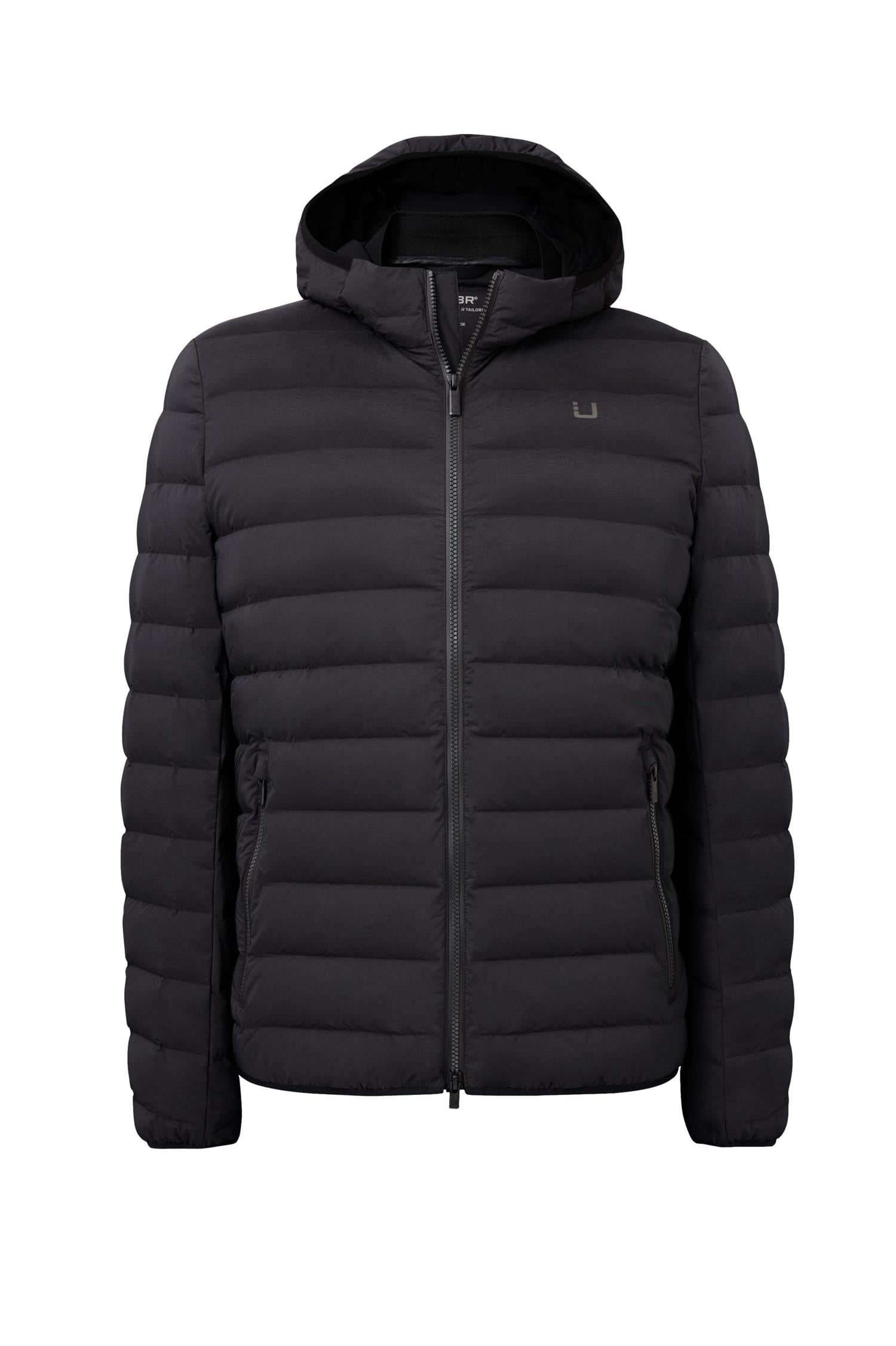 UBR Sonic™ Delta Hooded Jacket Jakke Sort - chrismoa.no
