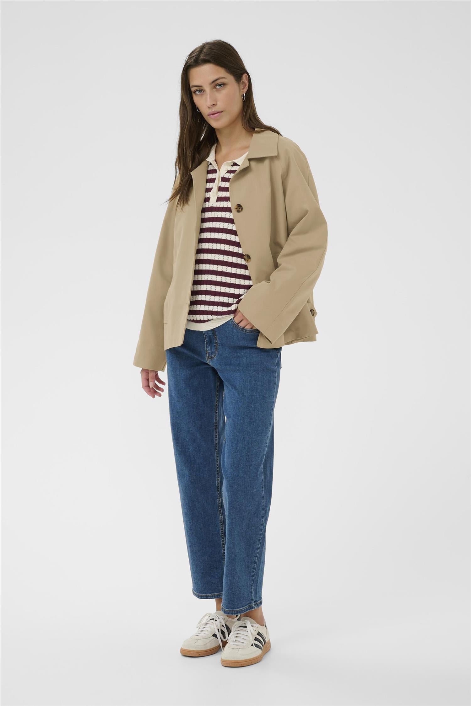 Part Two Alinnapw Otw Jakke Travertine - chrismoa.no