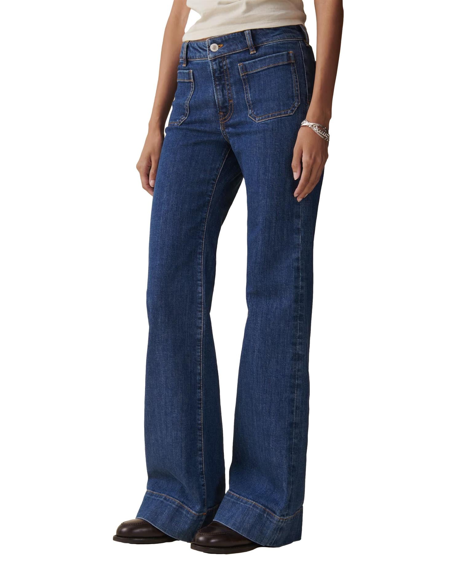 Jeanerica St Monica Low Jeans Denim - chrismoa.no