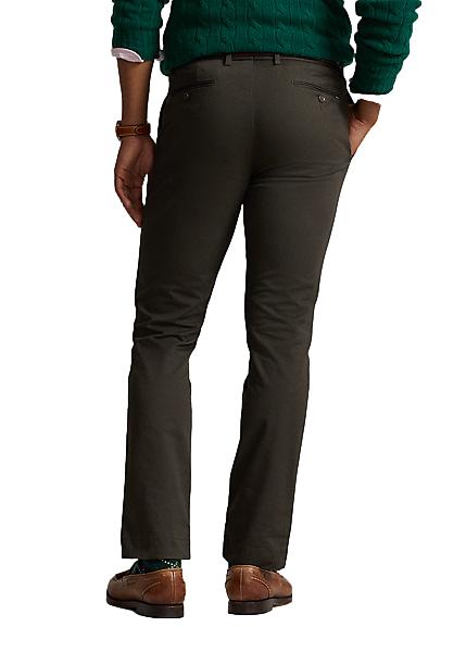 Polo Ralph Lauren Stretch Slim Fit Chino Pant Bukse Mørkegrønn - chrismoa.no