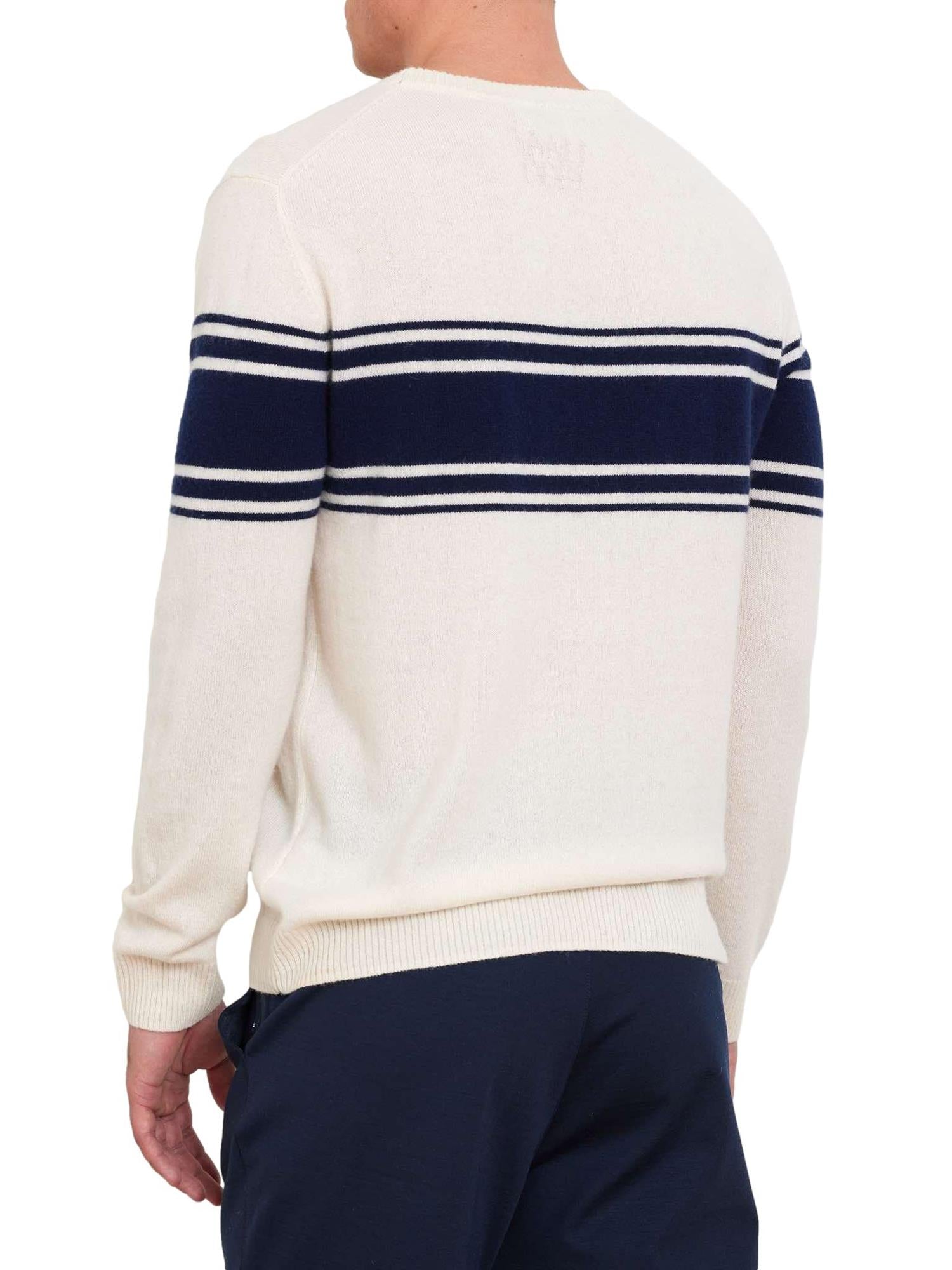 We Norwegians Yacht Sweater Men Genser Off-White - chrismoa.no