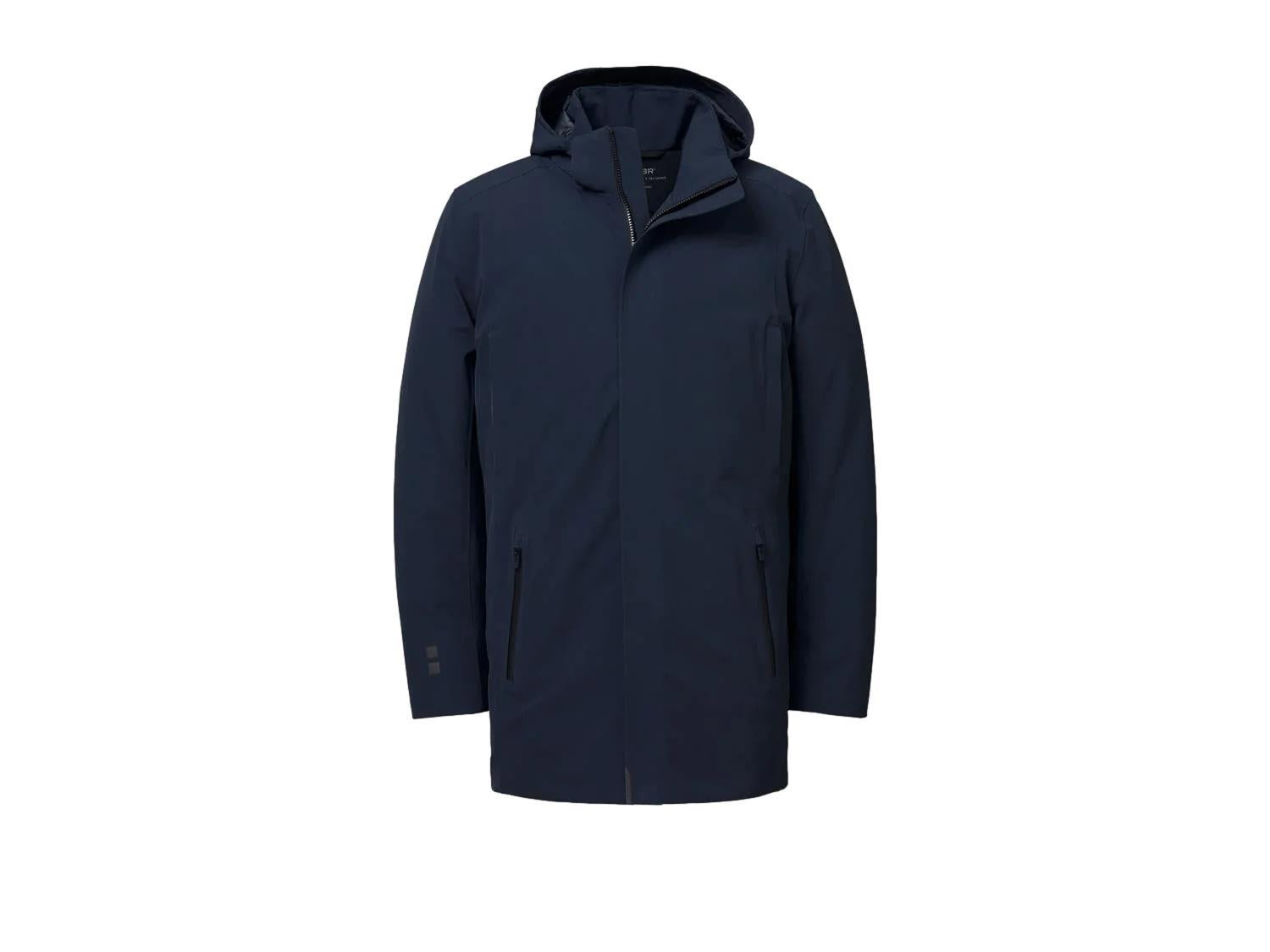 UBR Regulator Parka Japan Jakke Blå - chrismoa.no
