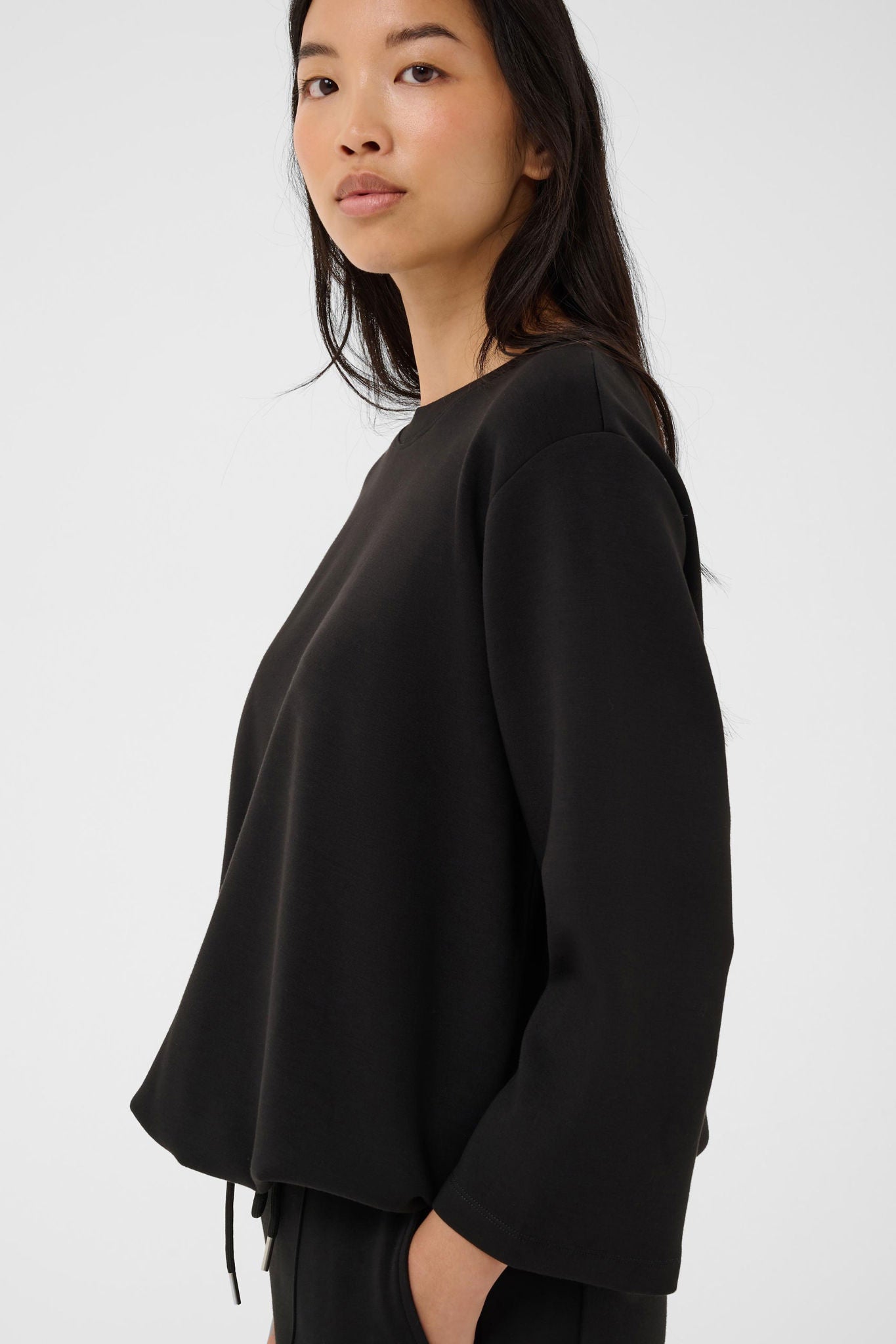 Part Two Chelseypw Sweatshirt Genser Black