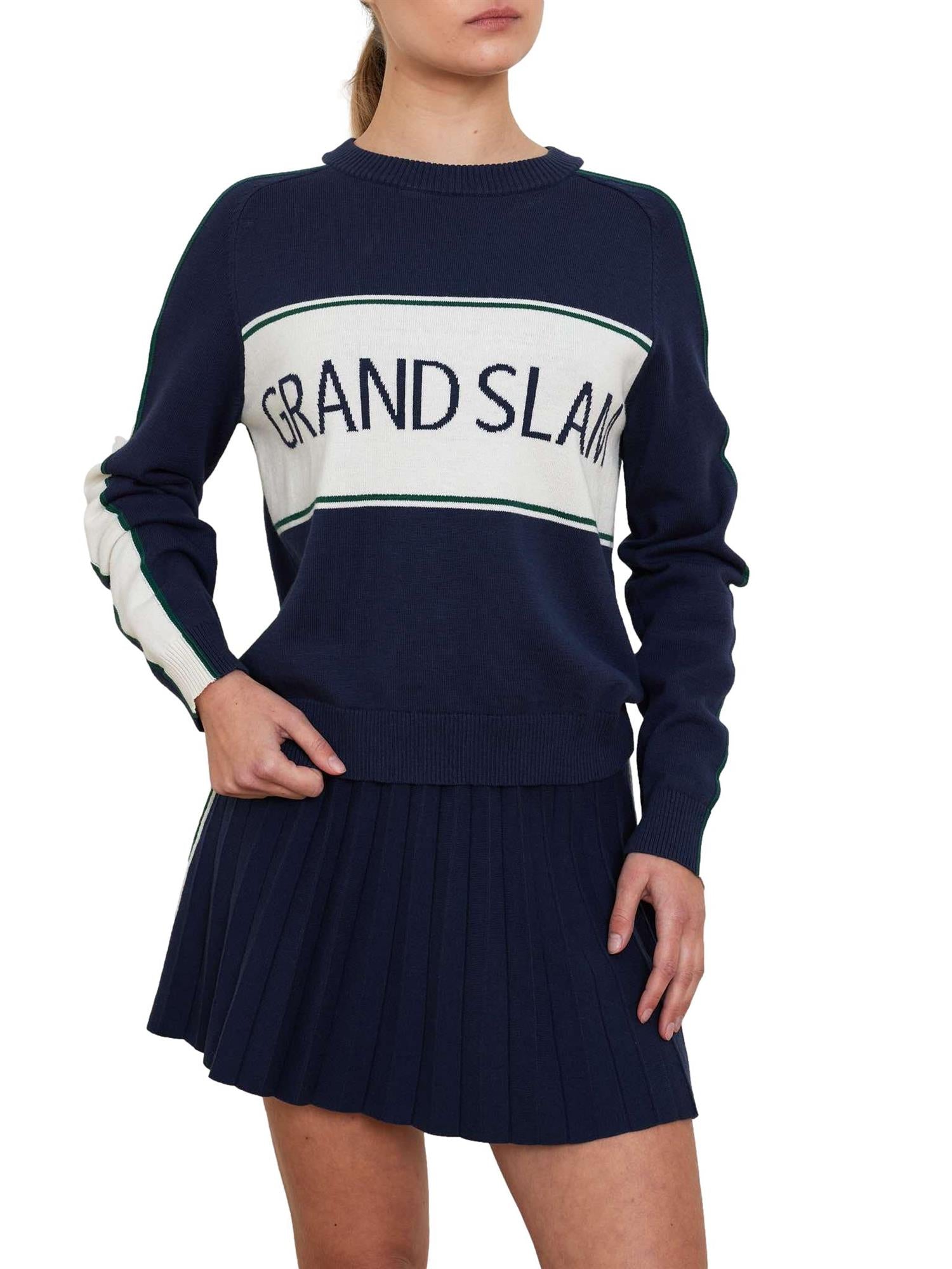 We Norwegians Grand Slam Sweater Women Genser Marine - chrismoa.no