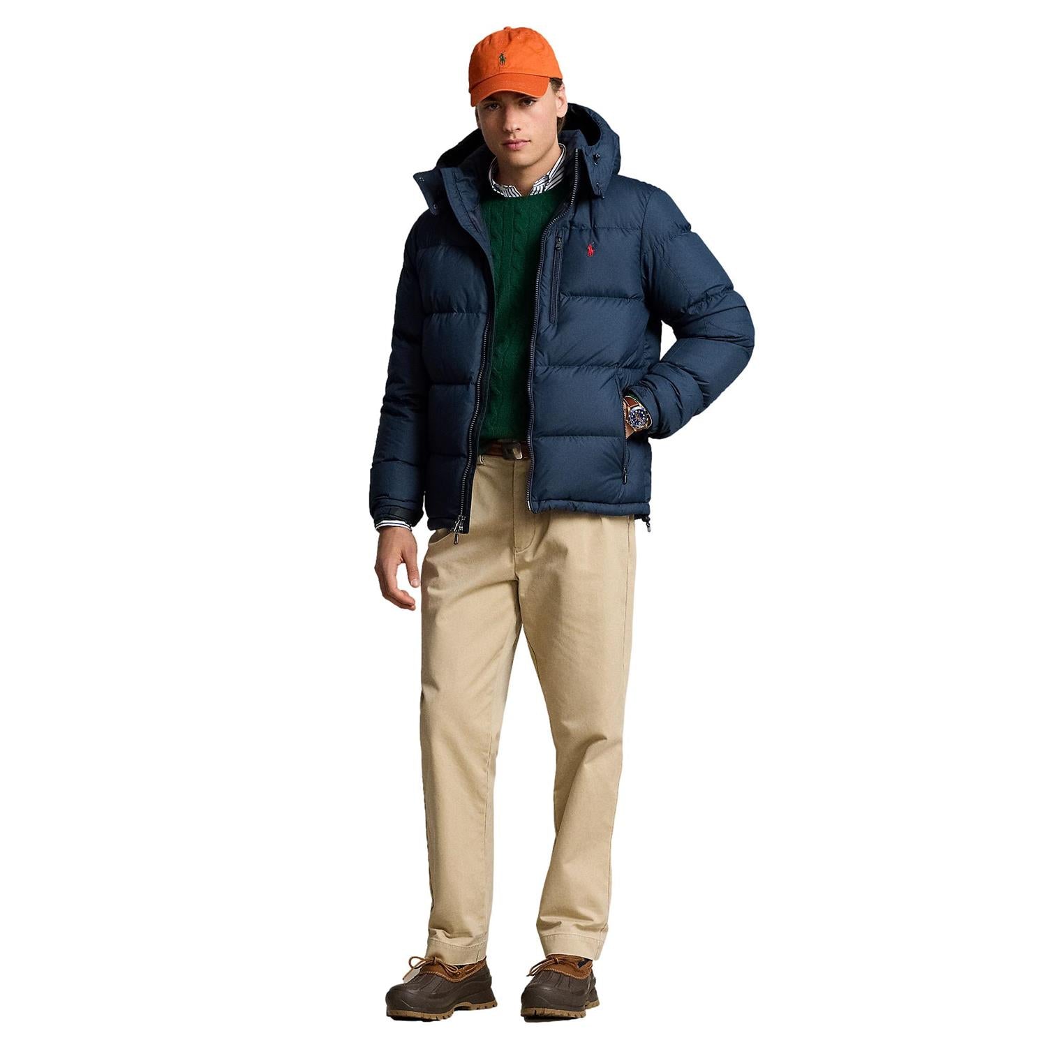 Polo Ralph Lauren The Gorham Down Jacket Collection Navy Jakke Marine - chrismoa.no