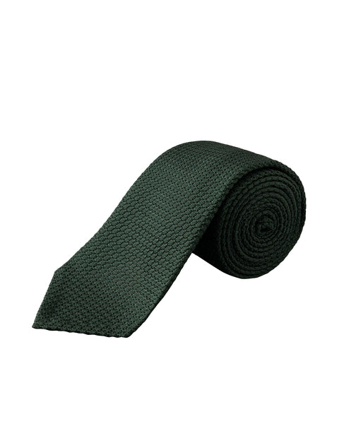 Eton Silk Grenadine Tie Slips Grønn - chrismoa.no