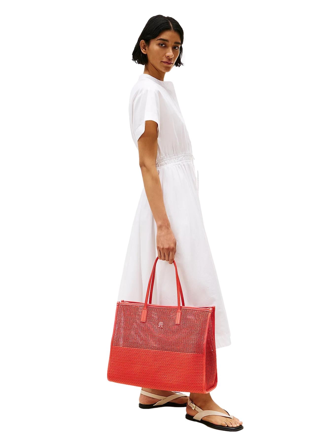 Tommy Hilfiger The City Summer Tote Woven Veske Oransje
